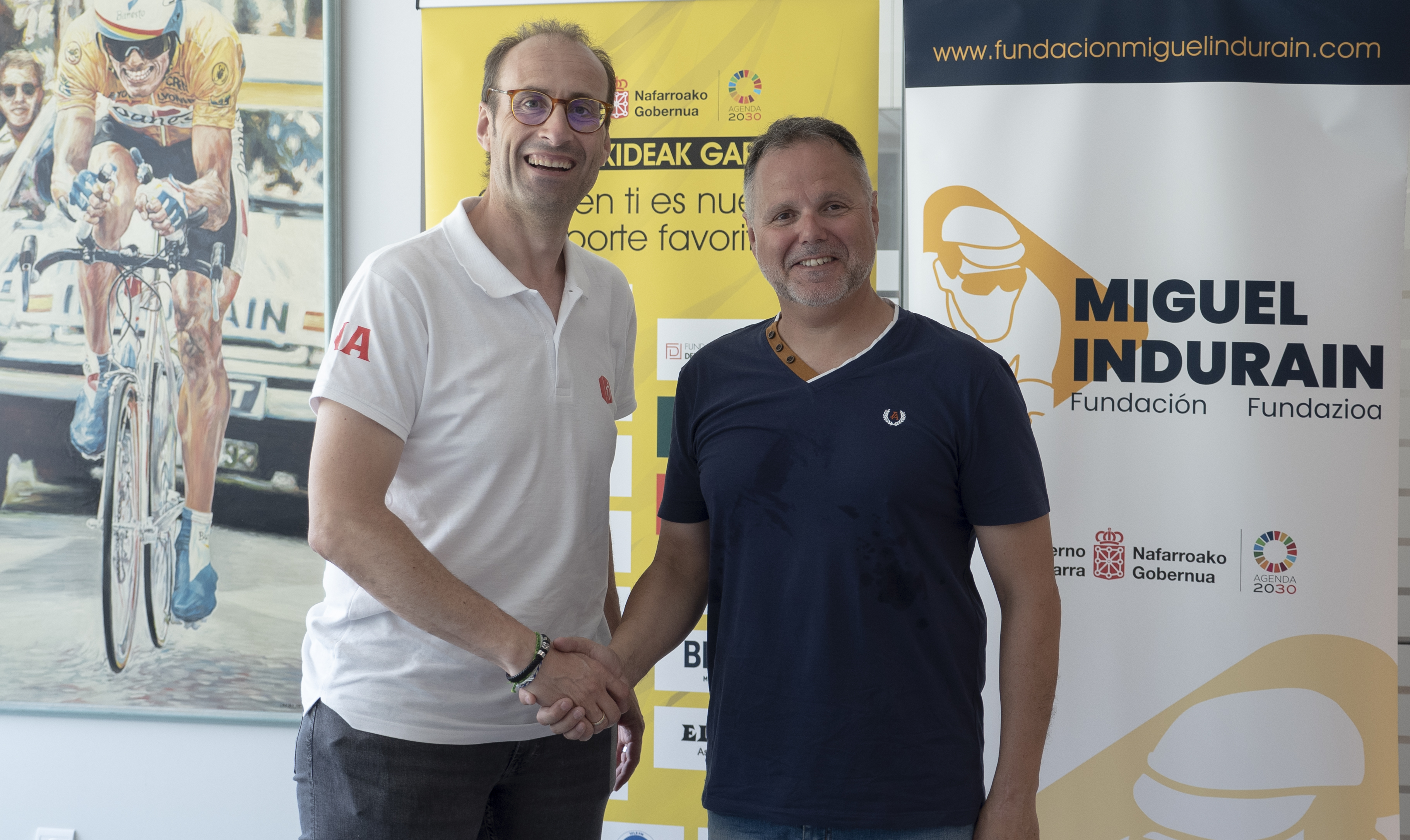 La FMIF renueva su compromiso con el Club Deportivo de Ciegos de Navarra