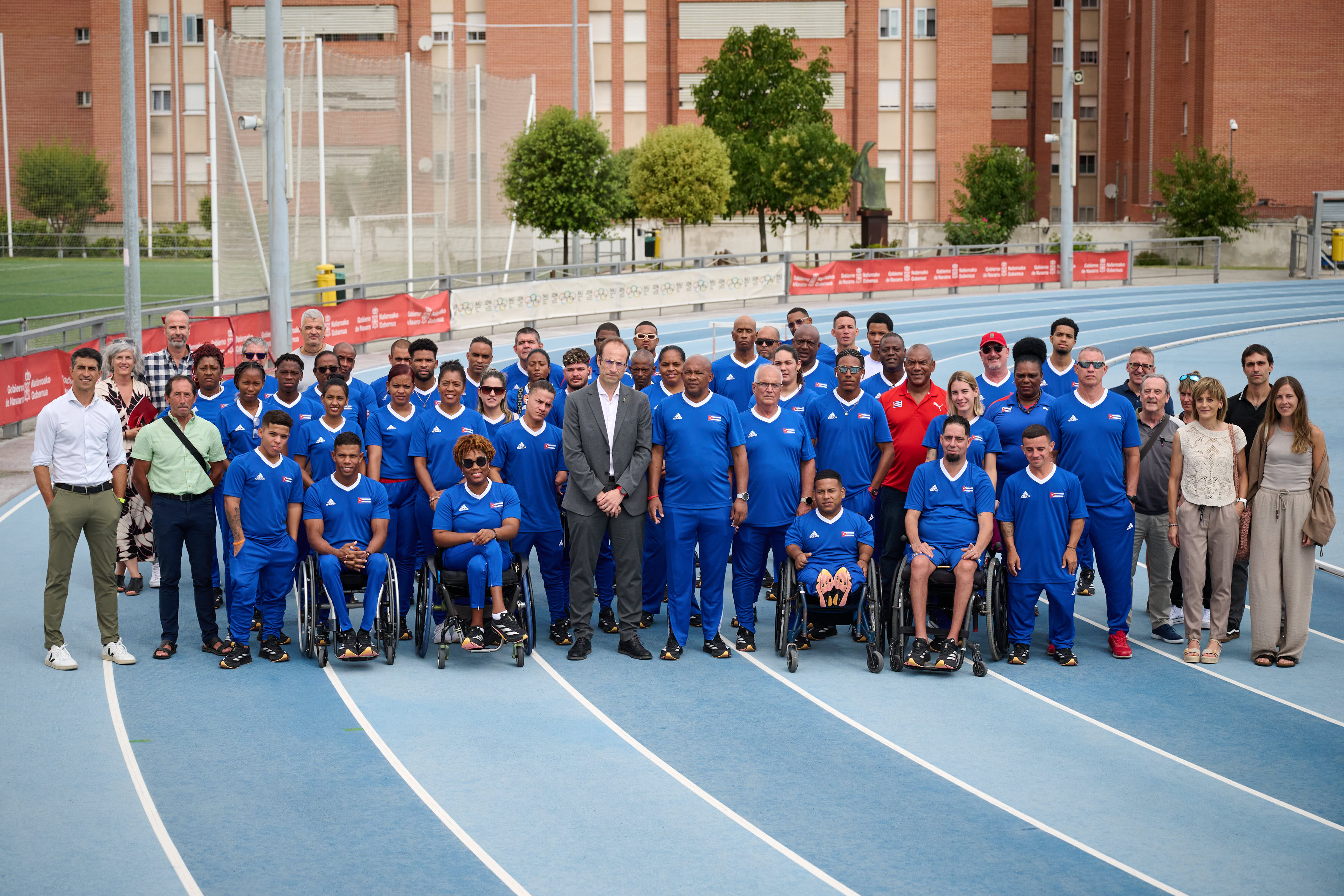 La delegaci&oacute;n de Cuba se prepara en Pamplona para los JJ Paral&iacute;mpicos Paris 2024