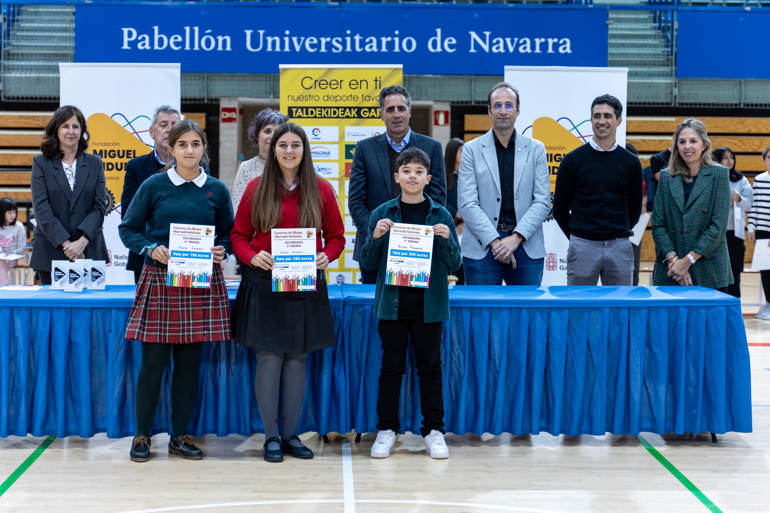 Entrega de galardones del concurso de dibujos 25&ordm; aniversario FMIF