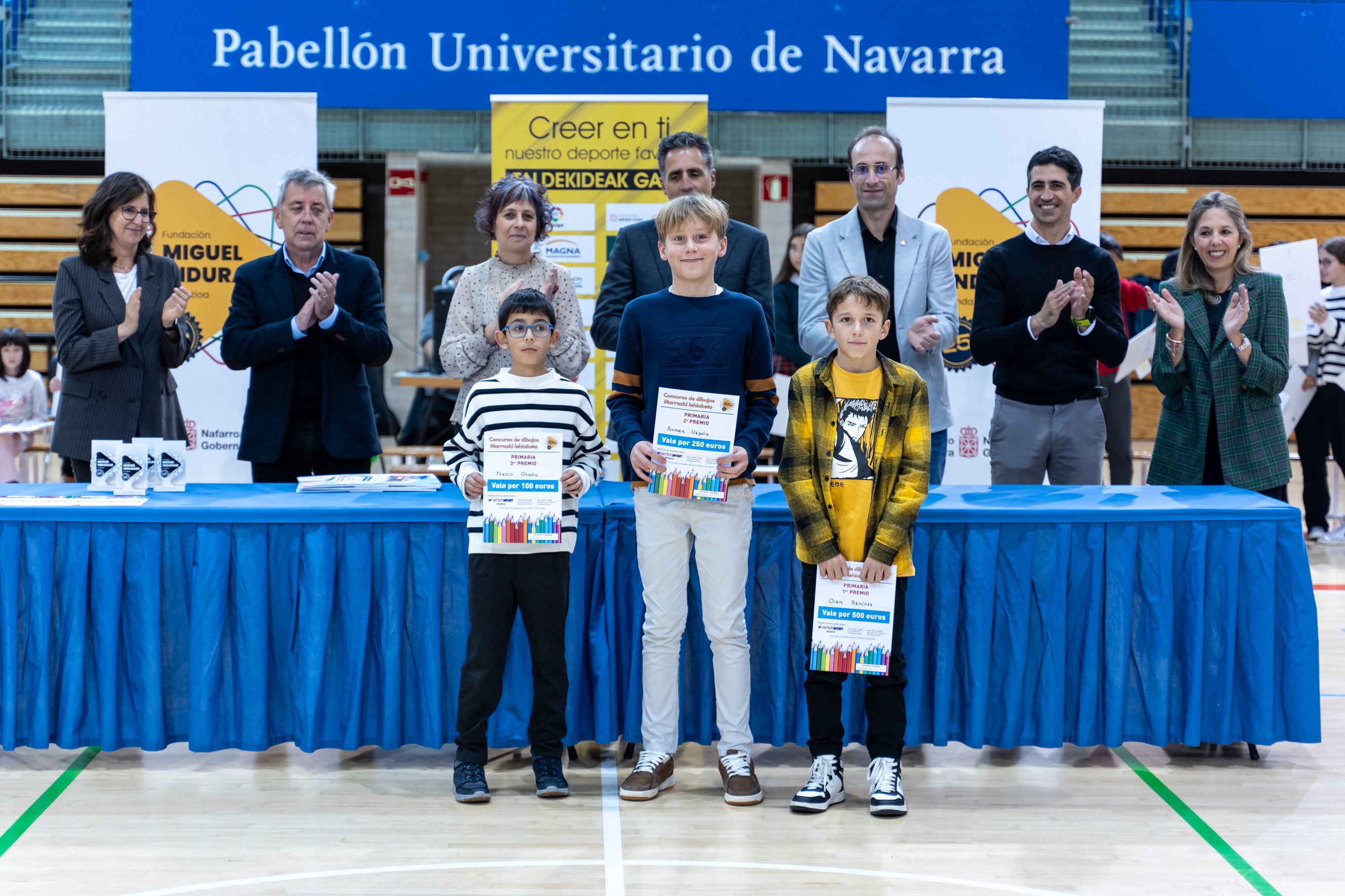 Entrega de galardones del concurso de dibujos 25&ordm; aniversario FMIF