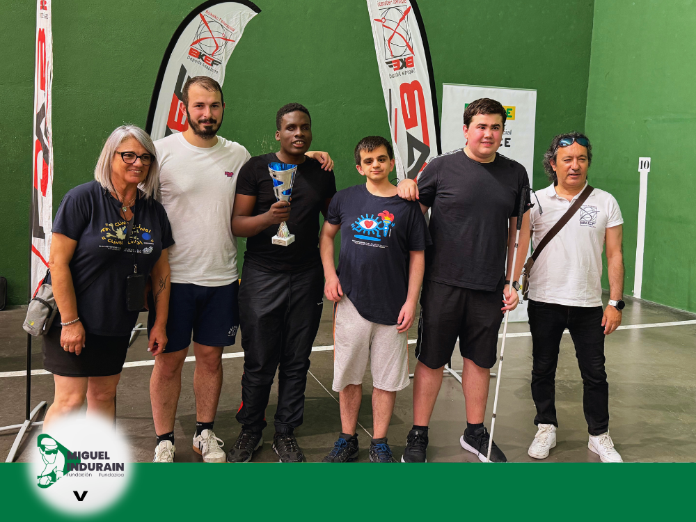 Goalball Navarra roza la victoria en Bizkaia y cierra el curso con un subcampeonato
