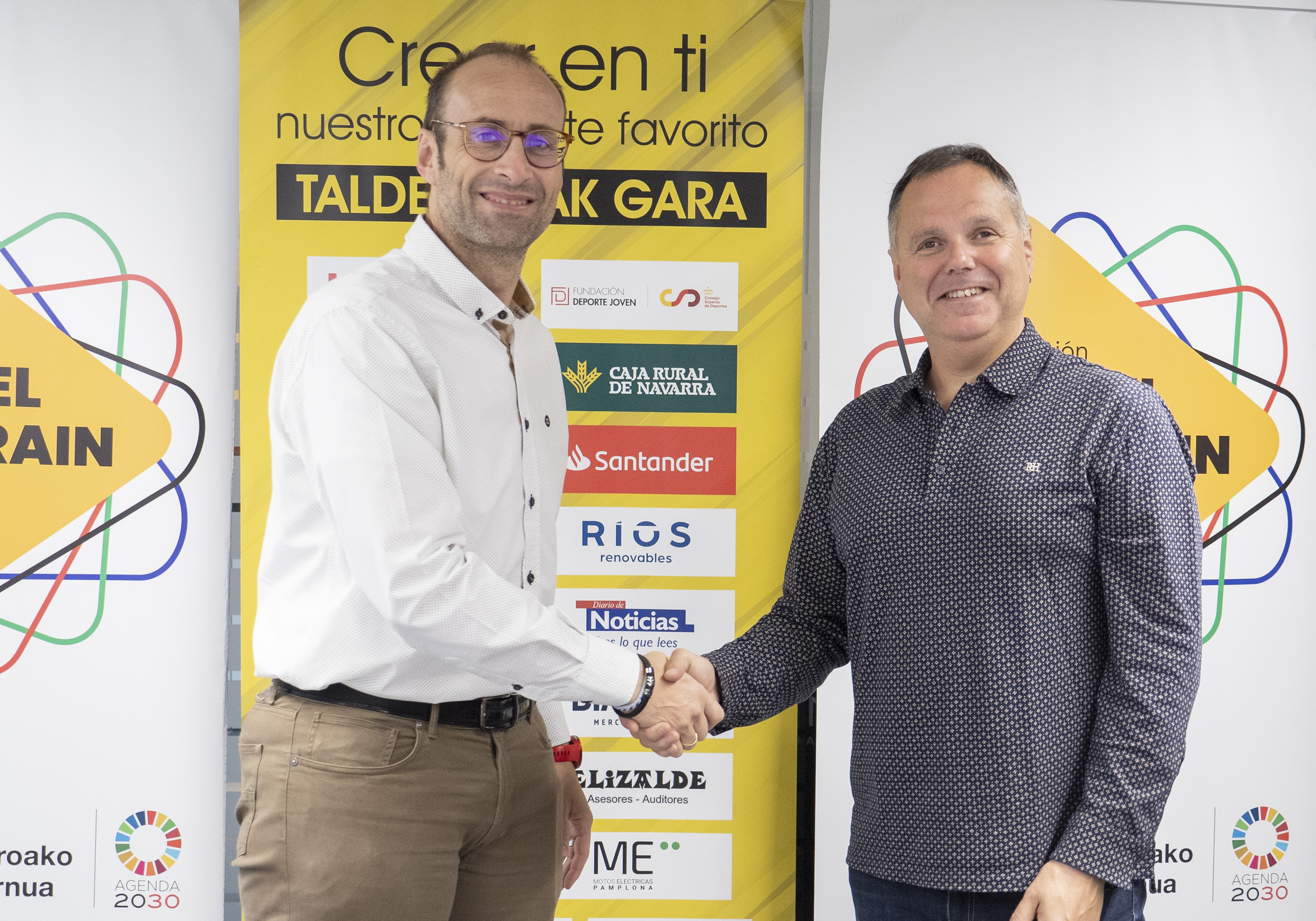 Renovaci&oacute;n del patrocinio con el Iru&ntilde;a Rugby Club y Club Deportivo para Ciegos de Navarra