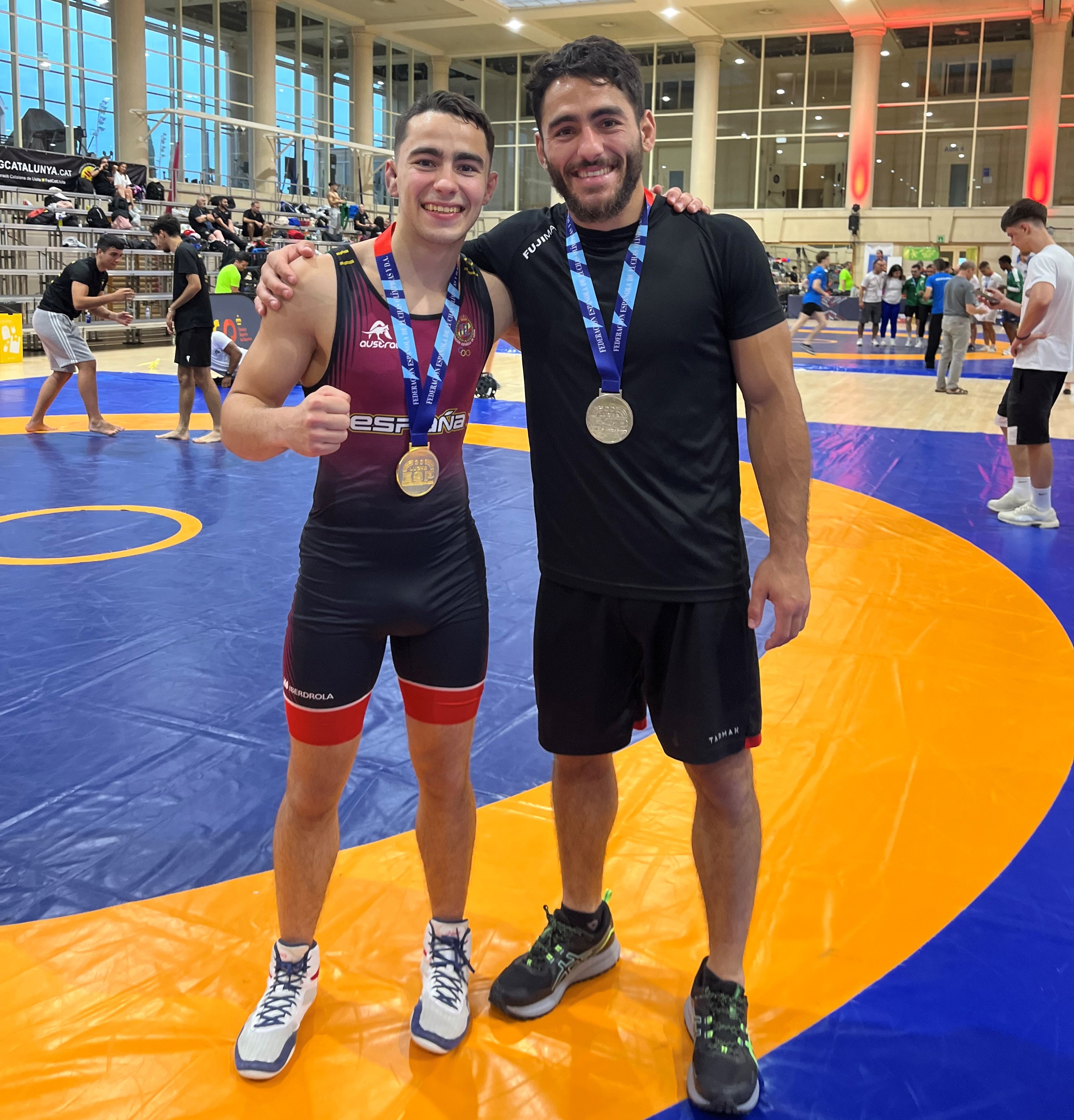 Barcelona corona a los nuevos campeones del "Campeonato de Espa&ntilde;a Senior" de lucha