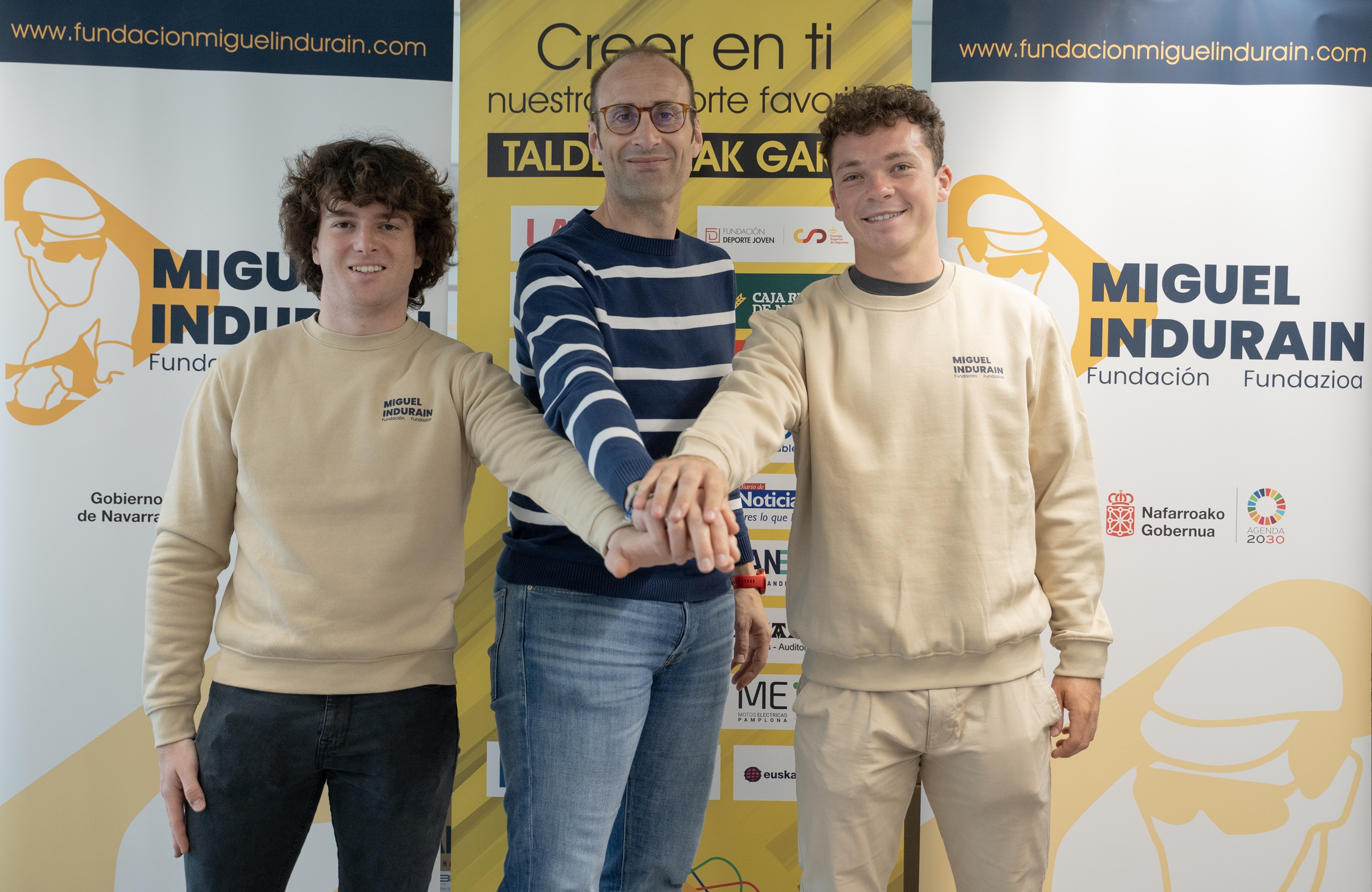 La Fundaci&oacute;n firma sendos acuerdos de patrocinio con los deportistas navarros I&ntilde;aki Montes y Erik Zabala