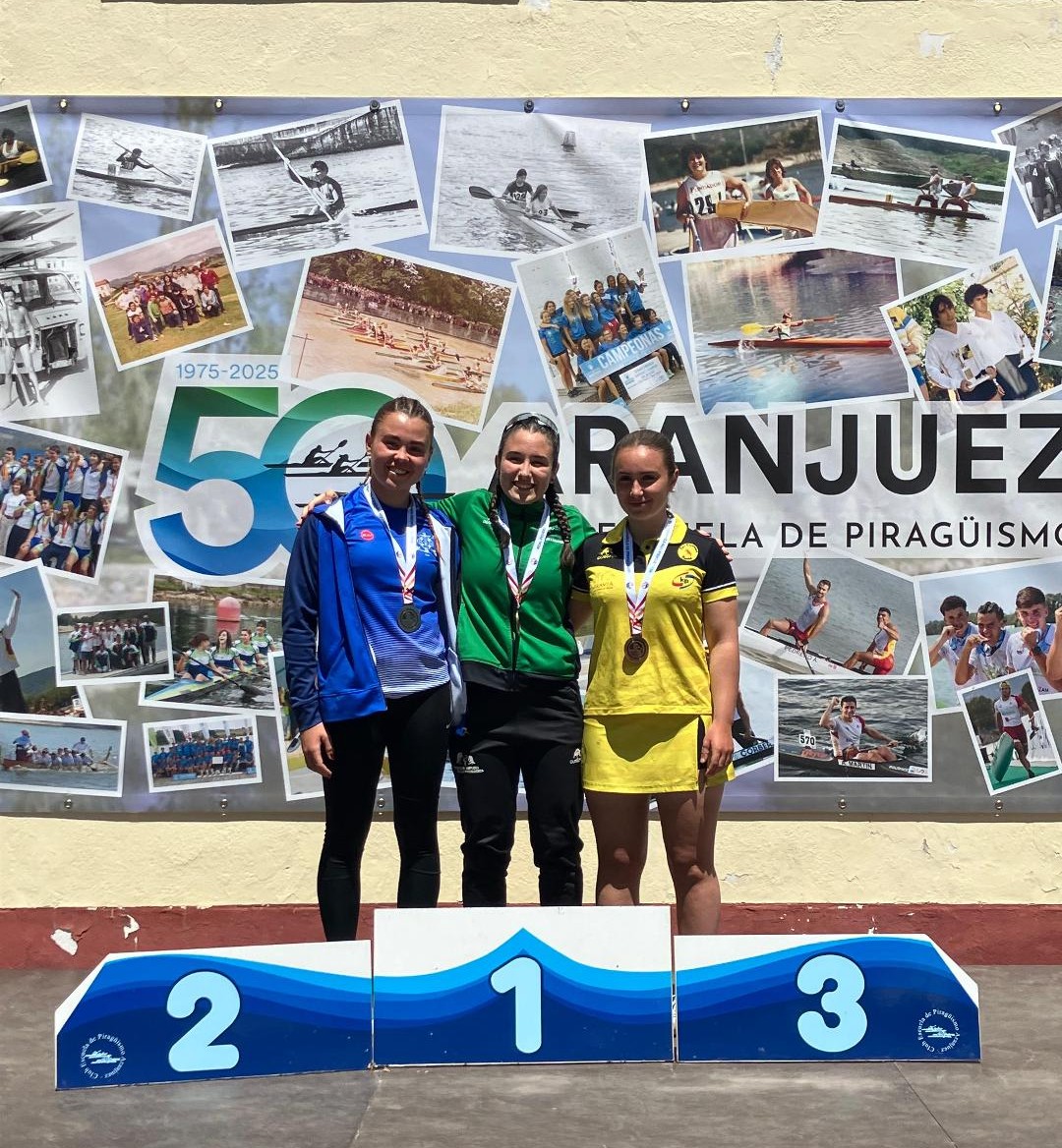 Tres medallas para Pirag&uuml;ismo Pamplona en el "Campeonato de Espa&ntilde;a de R&iacute;os"