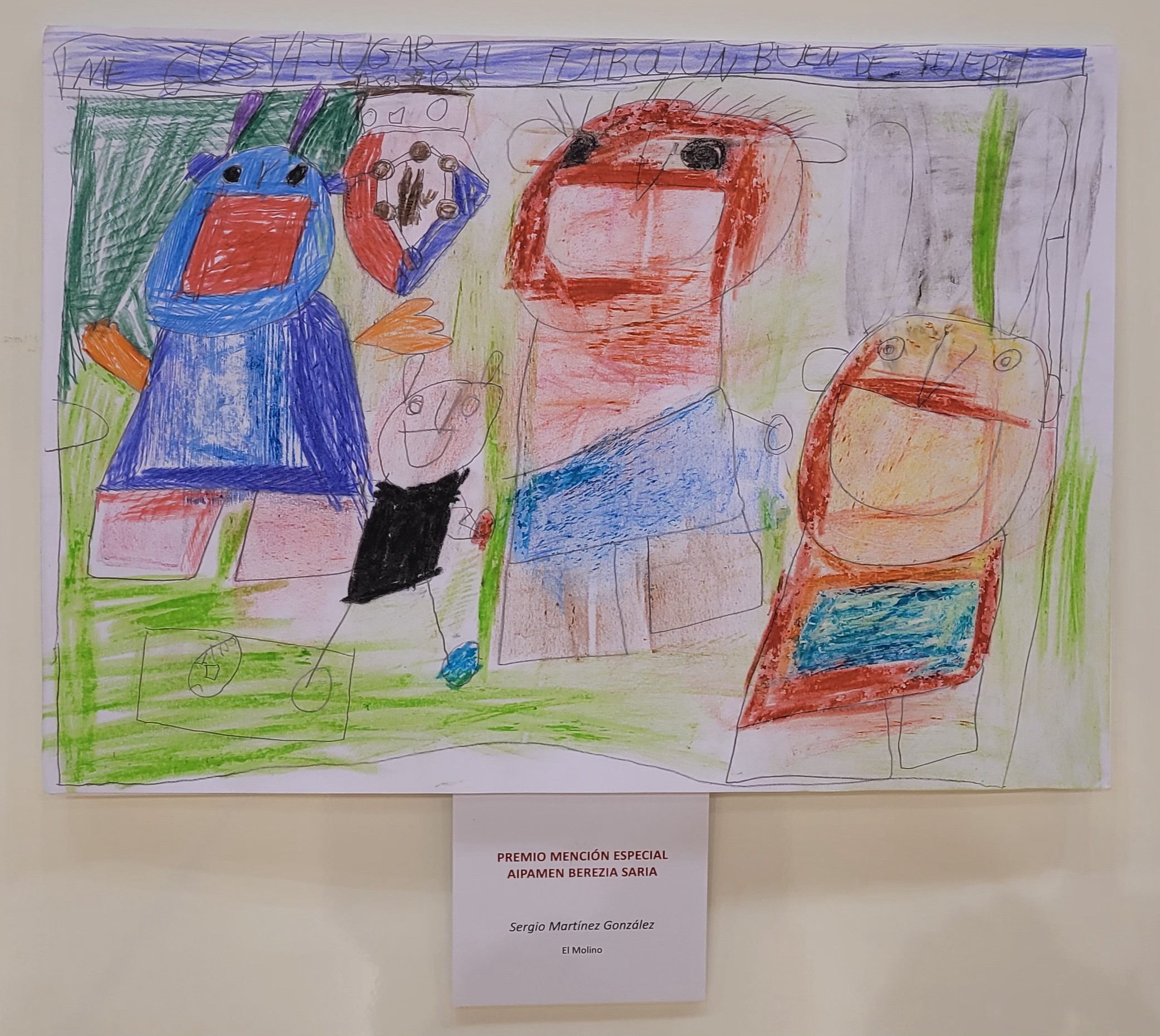 Entrega de galardones del concurso de dibujos 25&ordm; aniversario FMIF