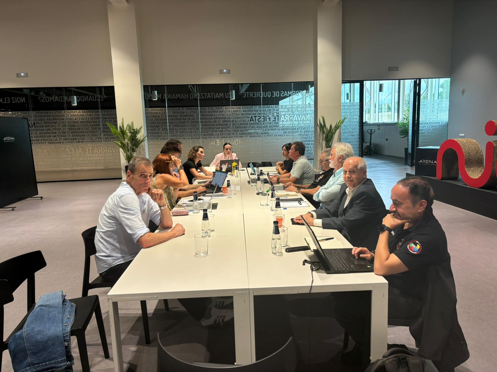 Preparando la Karate World Cup, que se celebrar&aacute; en el Navarra Arena del 22 al 24 de noviembre