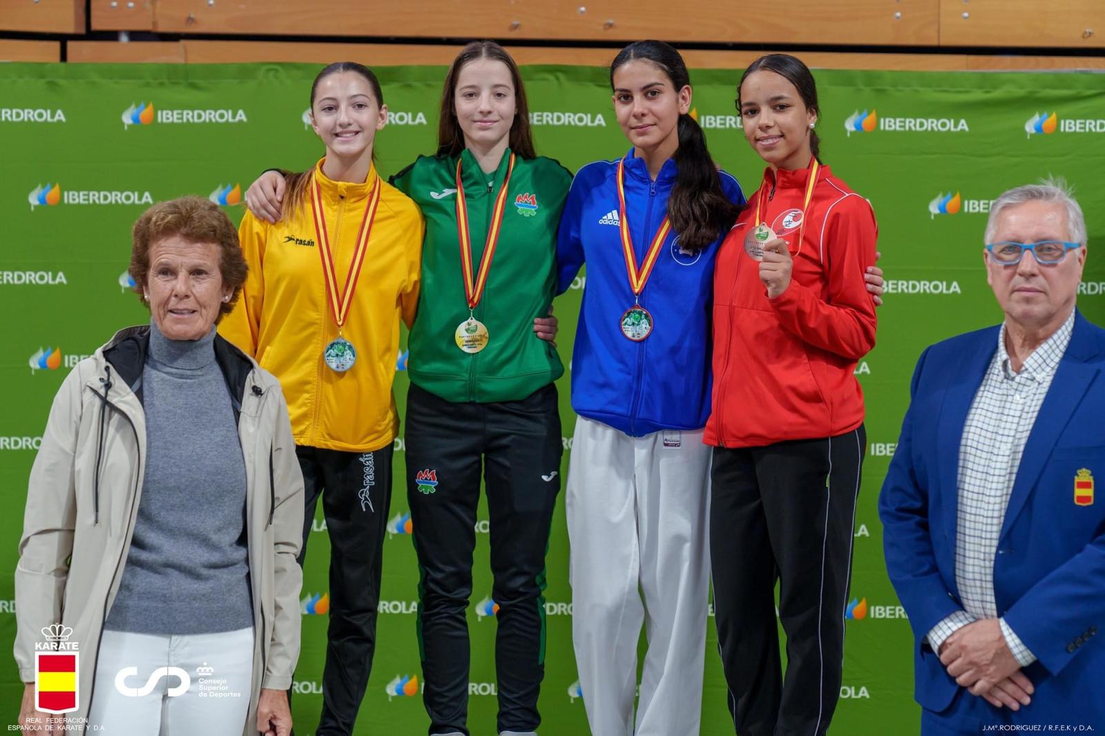 Naroa Ayerdi, medalla de oro en la 2&ordf; Fase de la Liga Iberdrola celebrada en Santander