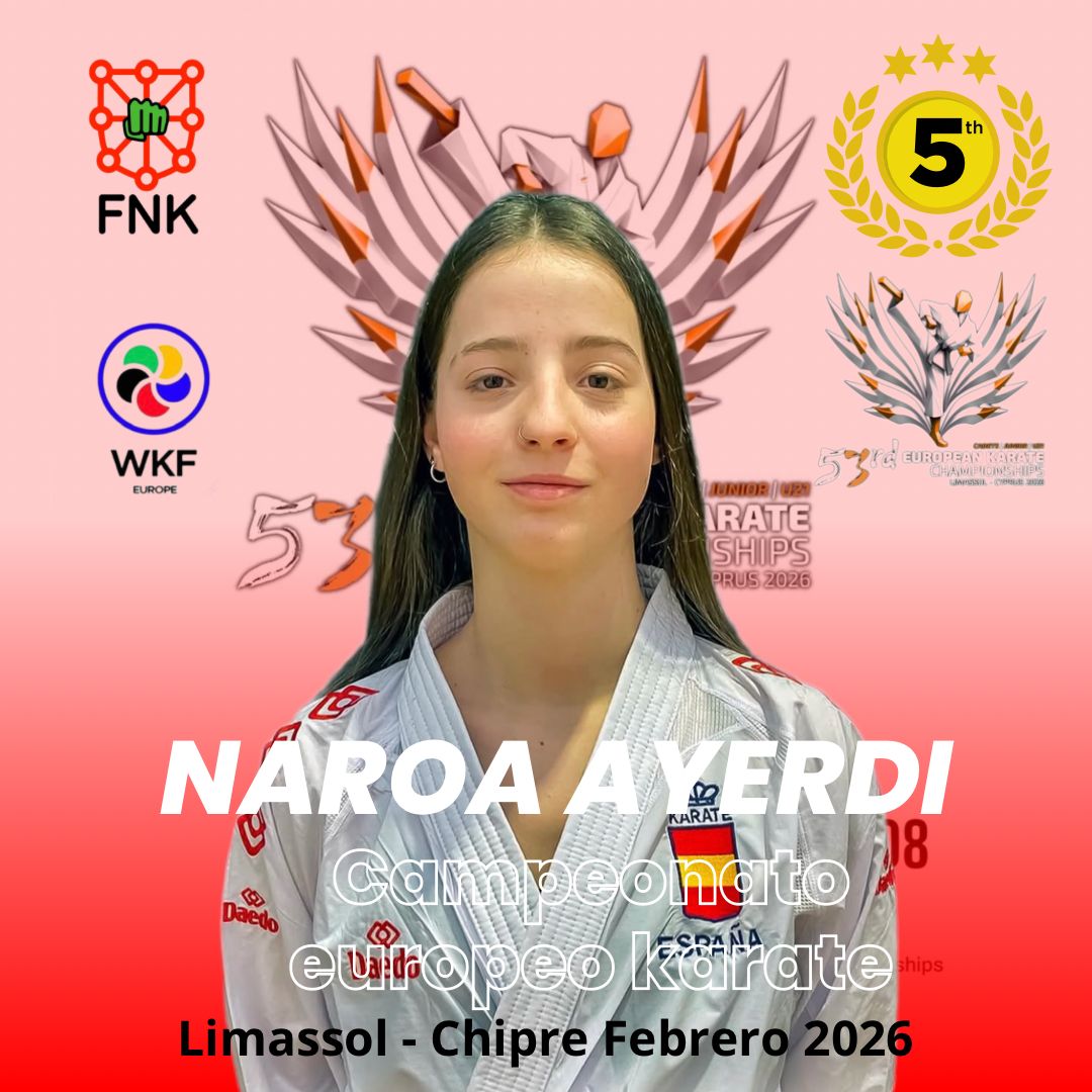 Naroa Ayerdi firma una excelente actuaci&oacute;n y consigue el 5&ordm; puesto en el Campeonato de Europa en Limasol-Chipre