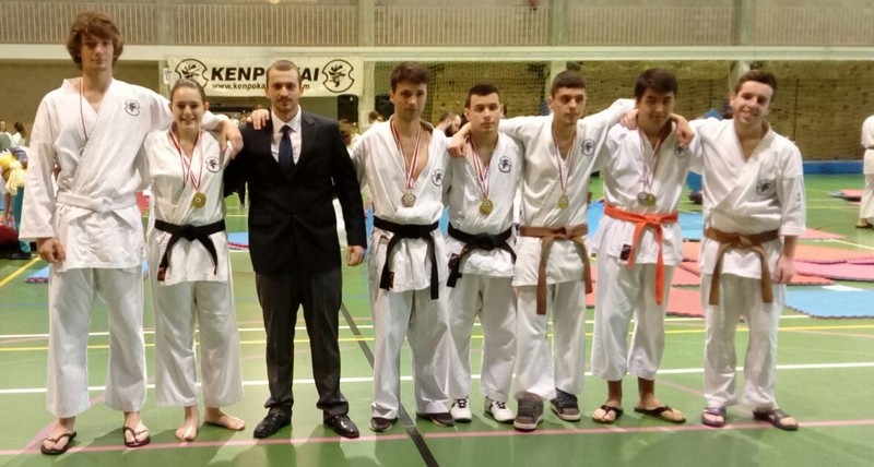 Bera acogió el Campeonato Navarro de Kenpo