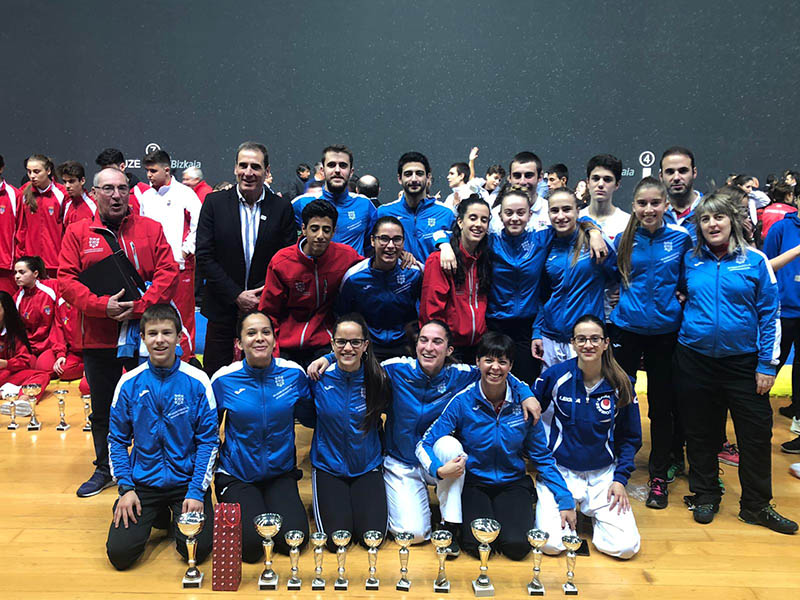 Trece medallas para Navarra en el Trofeo Presidente