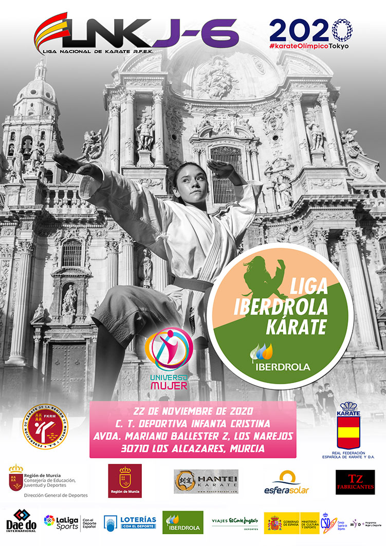 J6 2ª Fase Liga Masculina y Liga Iberdrola de Kárate Infantil