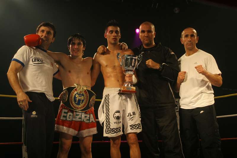 Aitor Eguzkiza defiende con éxito por quinta vez el Título Europeo WAKO de Kickboxing - K1