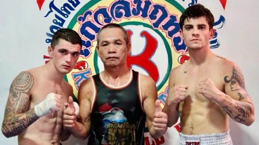 Andr&eacute;s Unzue y Ion Fern&aacute;ndez pelearon en el Radjamnern Stadium de Tailandia
