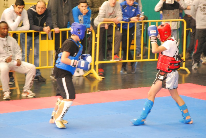 Mucha juventud en el Campeonato Navarro de Kickboxing y K1