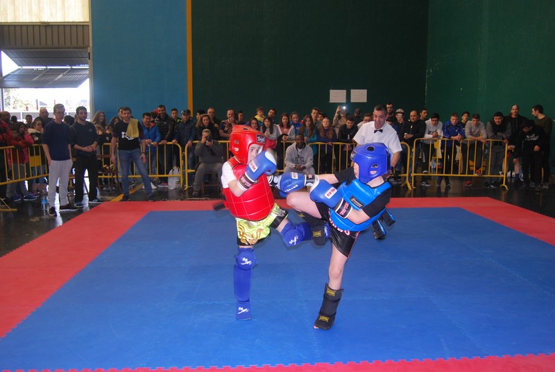 Mucha juventud en el Campeonato Navarro de Kickboxing y K1