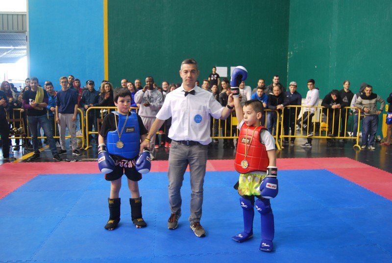 Mucha juventud en el Campeonato Navarro de Kickboxing y K1