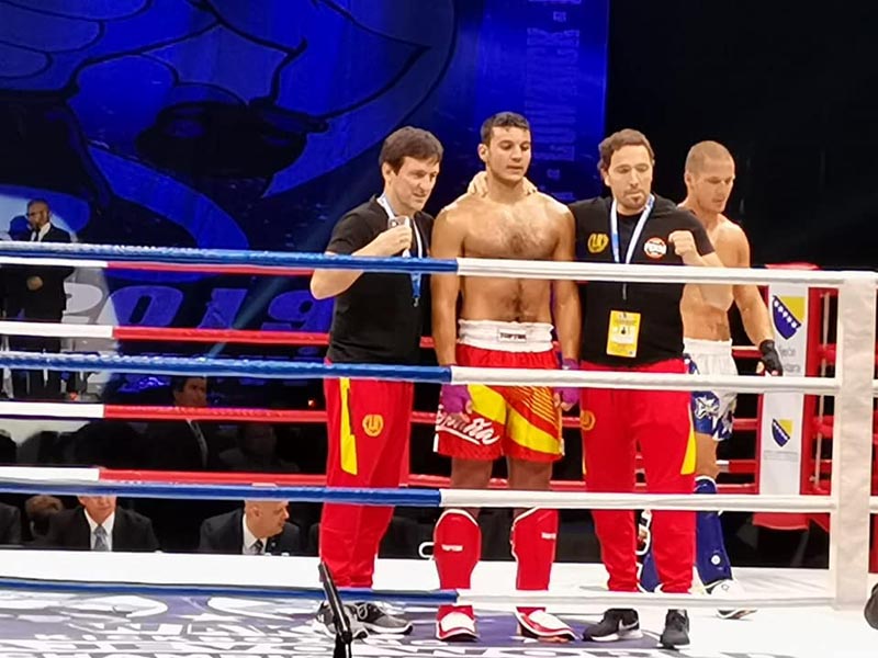 Hist&oacute;rico triunfo de Mohamed Hamdi en el Campeonato del Mundo de Kickboxing