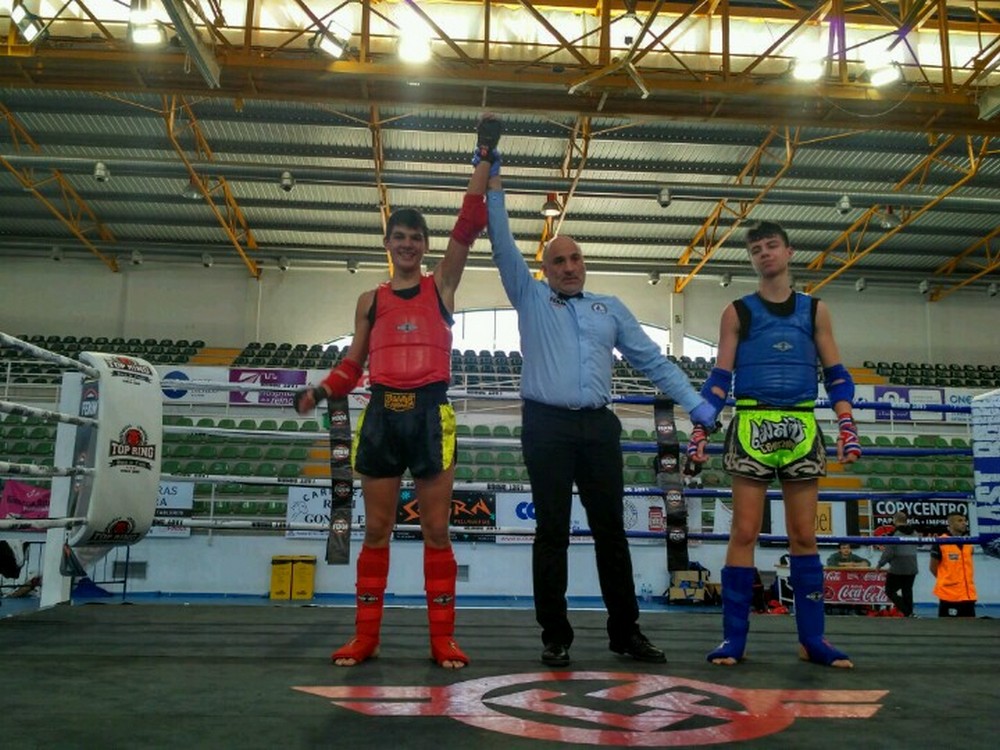 Triunfos navarros en el Campeonato de España de Muay Thai