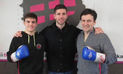 El boxeo navarro en las ondas