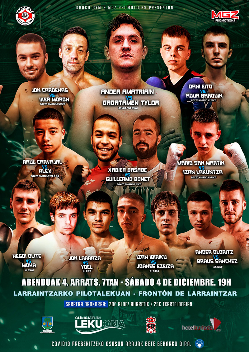 Gran velada de Boxeo y K1 en Larraintzar