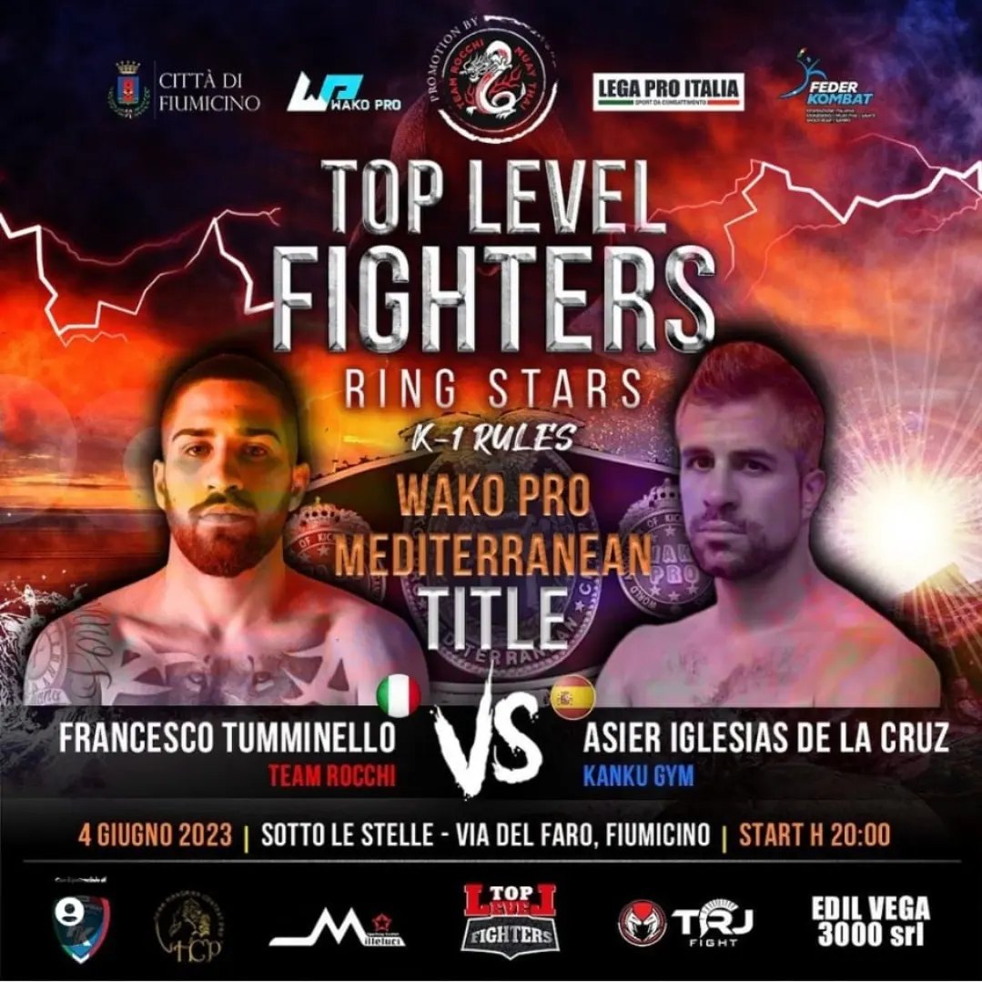 Asier Iglesias disputar&aacute; el t&iacute;tulo Wako-Pro Mediterr&aacute;neo (4 de junio, Fiumicino)