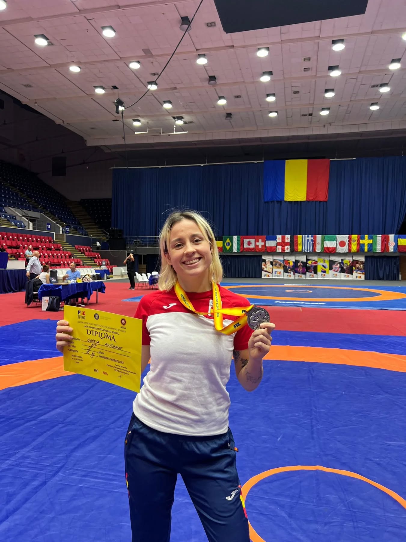 Medalla de plata para Aintzane Gorria en Bucarest