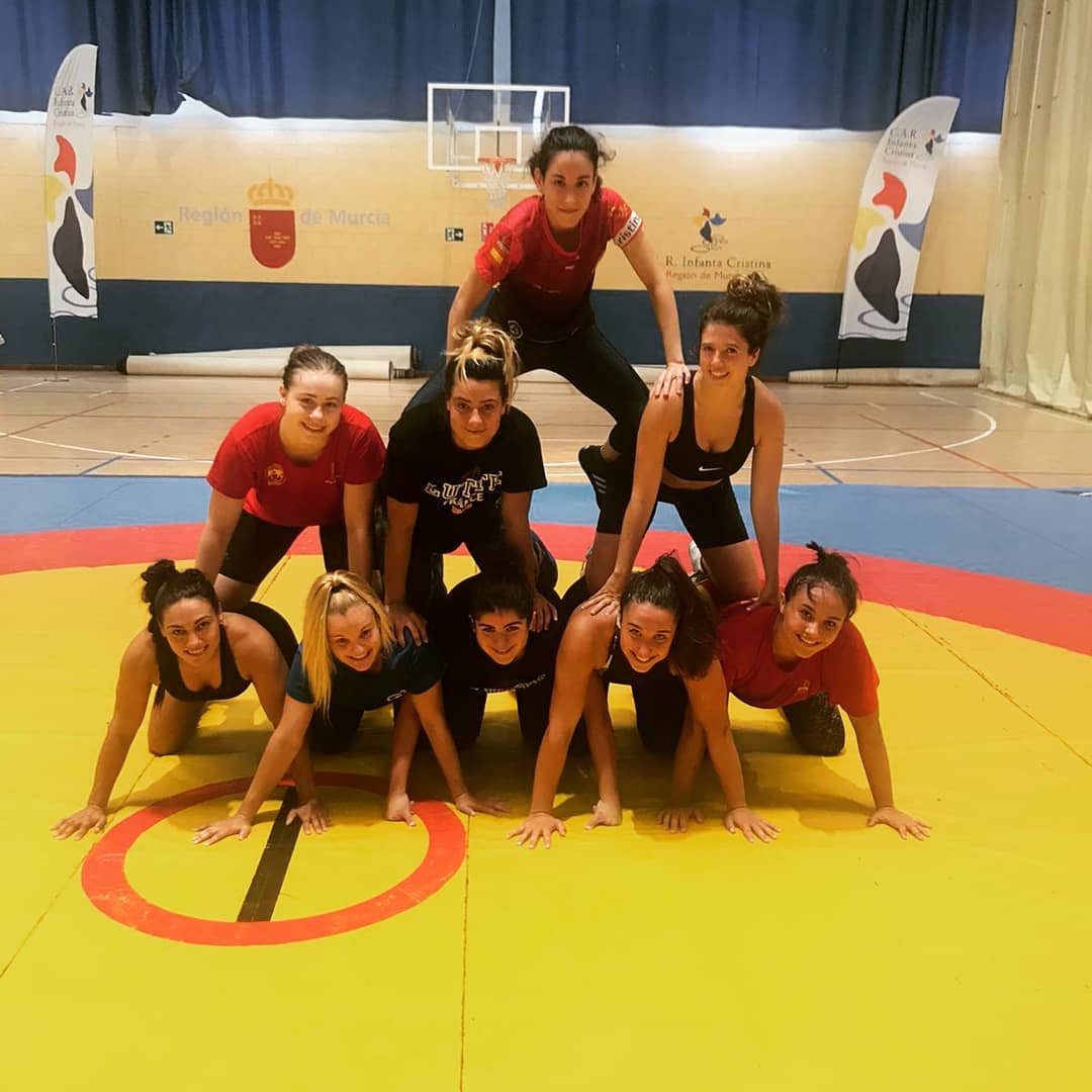 Navarra presente en la concentraci&oacute;n de Lucha Femenina en el CAR de Murcia