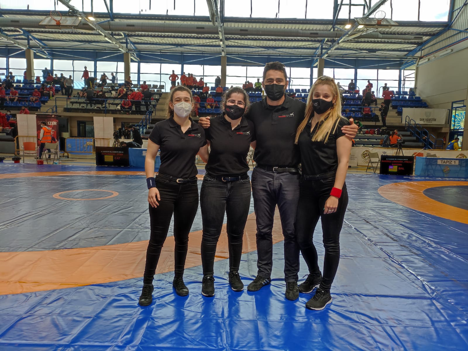 4 medallas en los campeonatos de España de Luchas Olímpicas Sambo y Combat Sambo