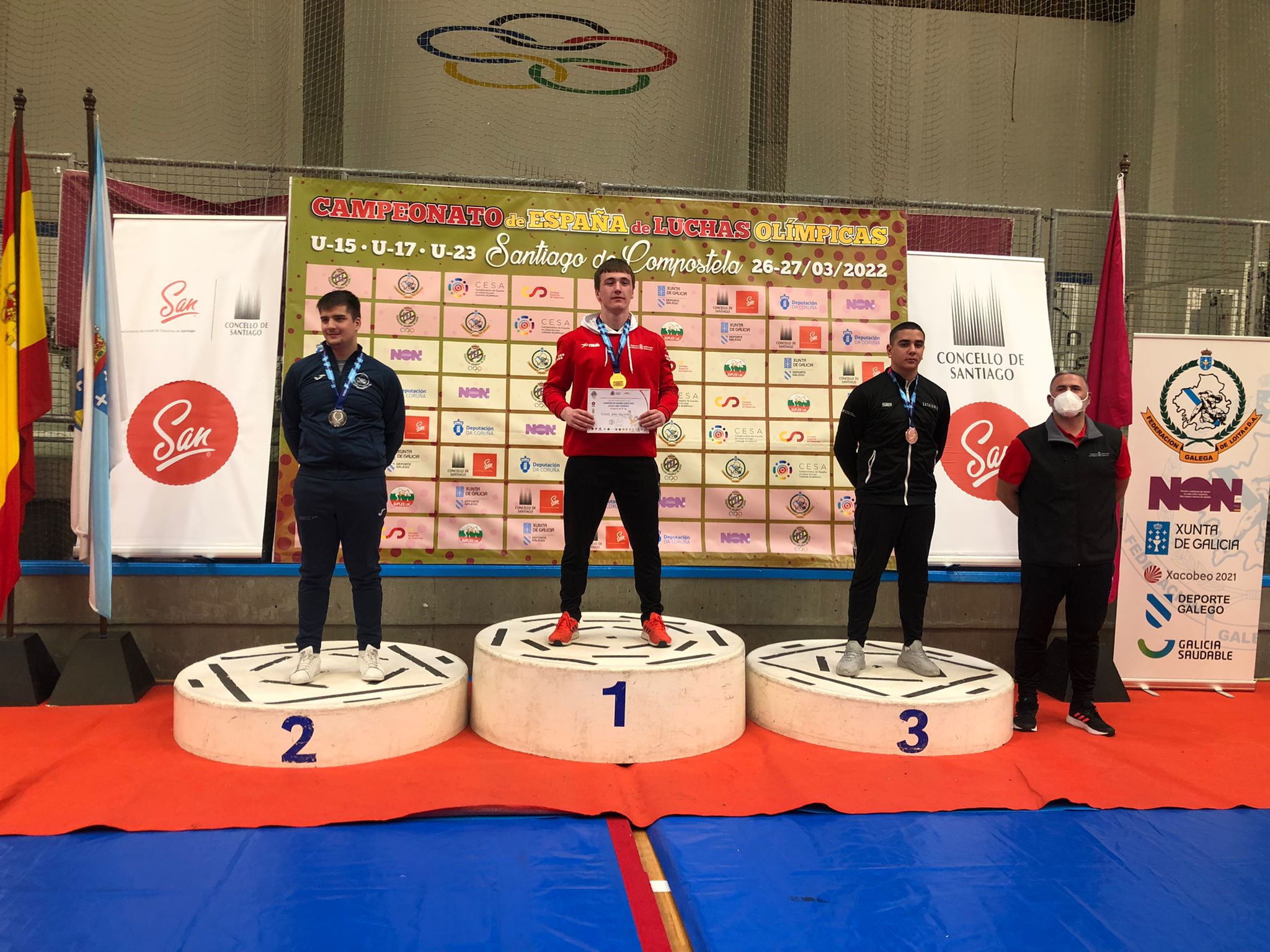 Resultados del Cto de Espa&ntilde;a Sub23 de Luchas Ol&iacute;mpicas