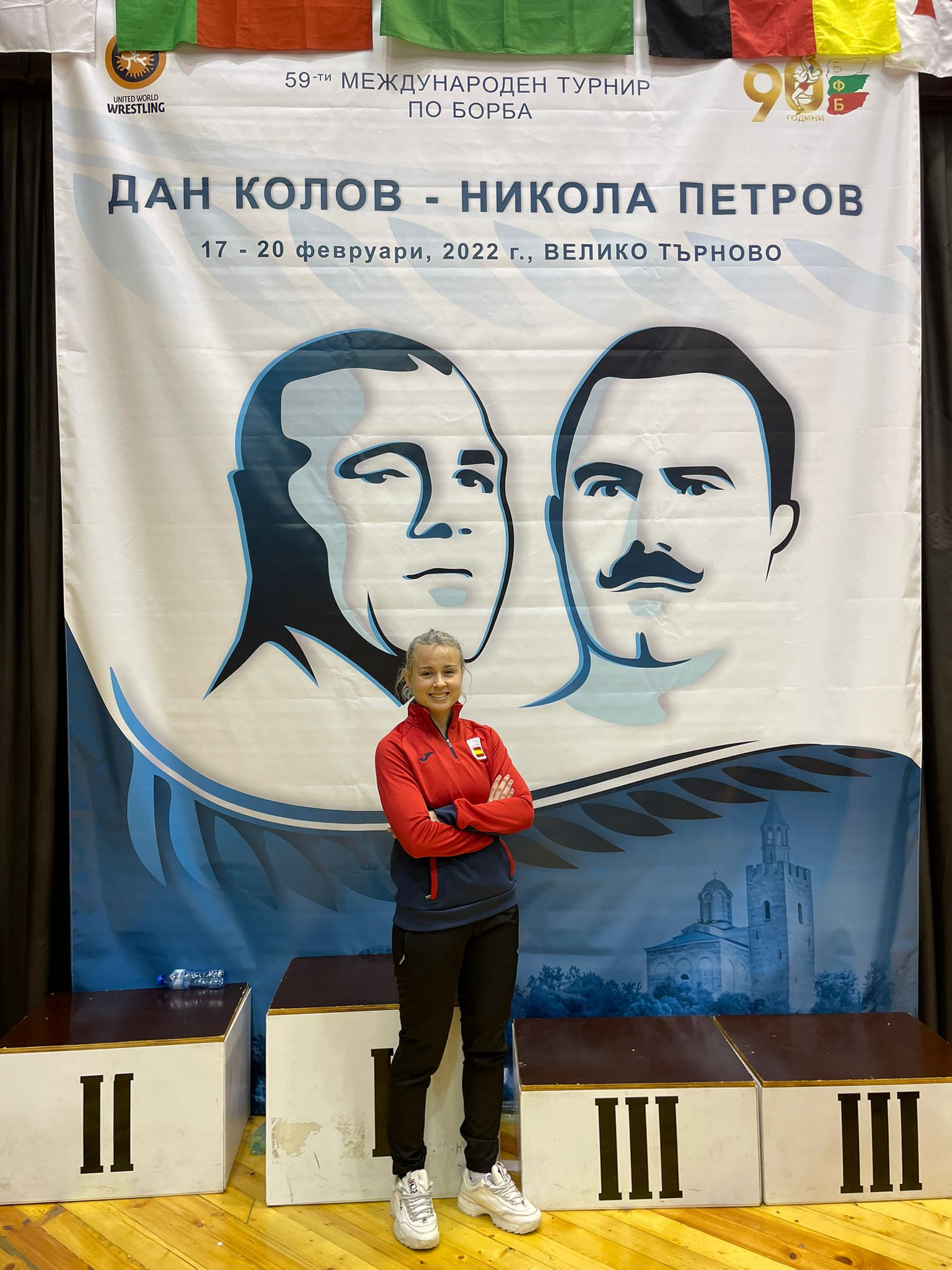 Aintzane Gorria en el Torneo Internacional &quot;DAN KOLOV&quot;