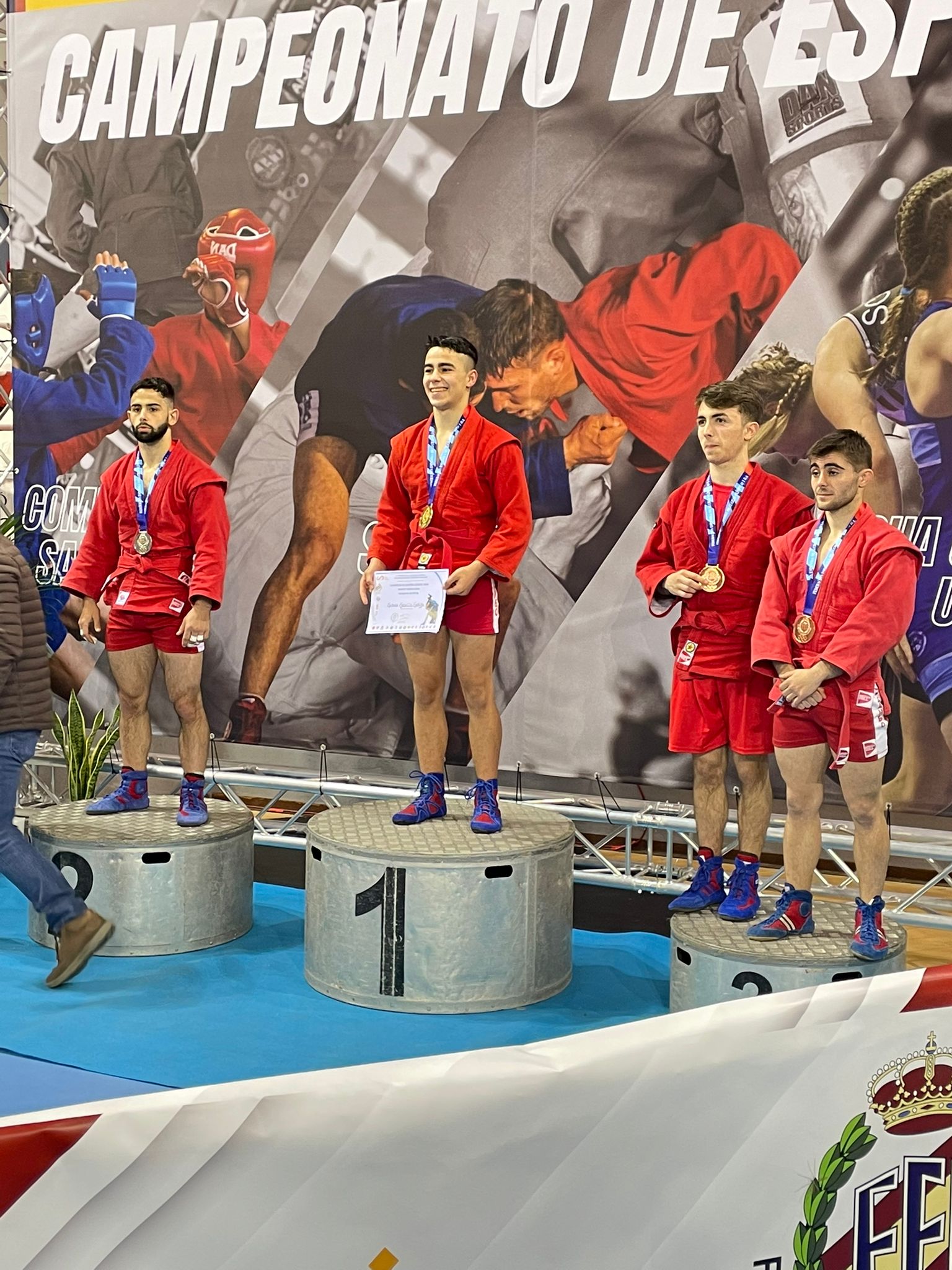 Navarra, Campeona de España Absoluta en Lucha Sambo Masculino