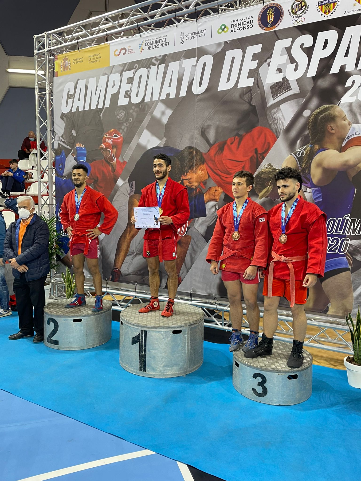 Navarra, Campeona de España Absoluta en Lucha Sambo Masculino