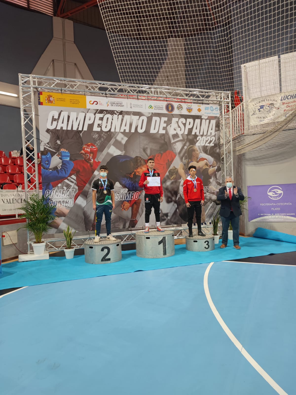 3 Oros y 1 Bronce en el Campeonato de España Sub20 de Luchas Olímpicas