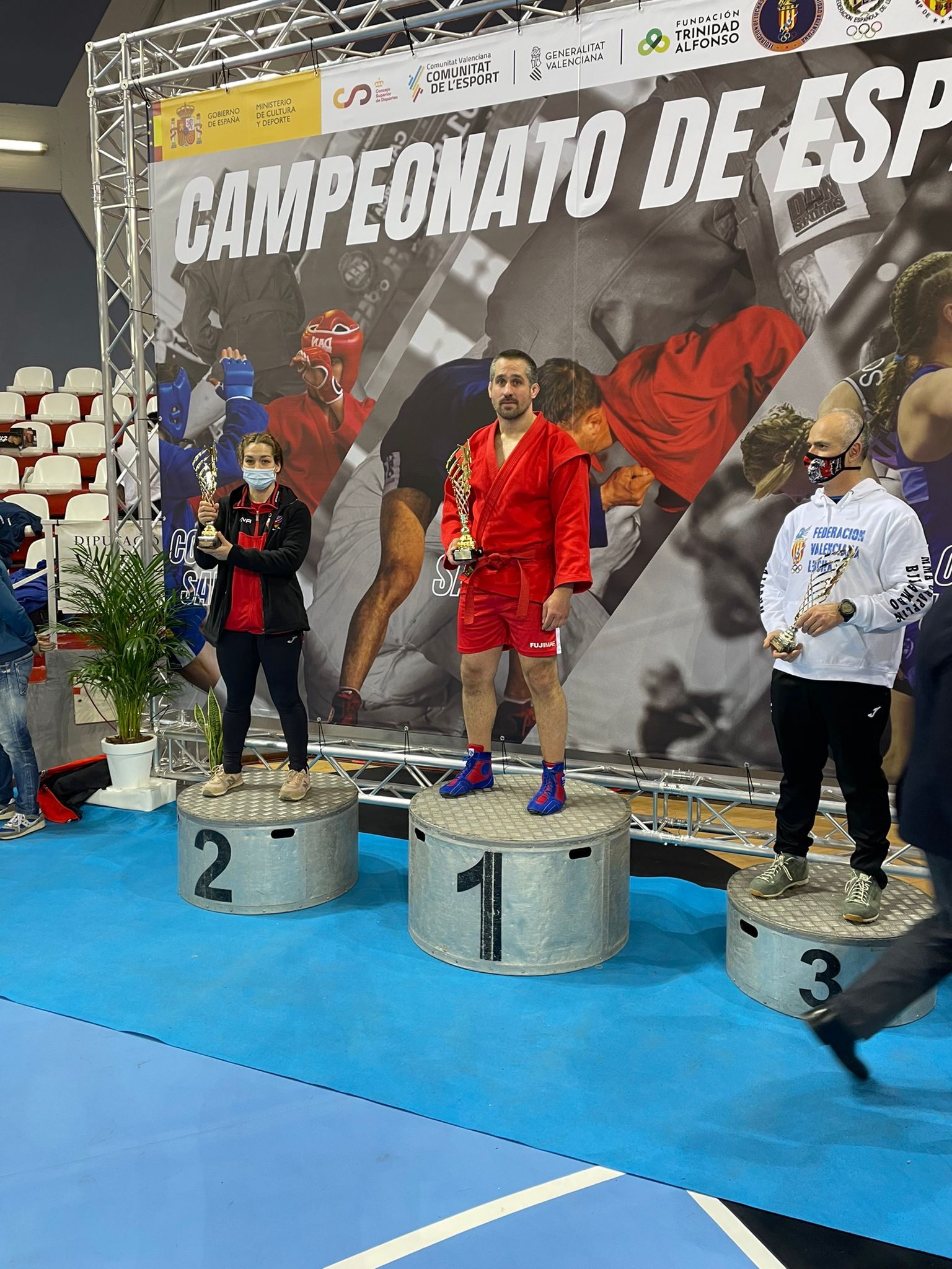 Navarra, Campeona de España Absoluta en Lucha Sambo Masculino