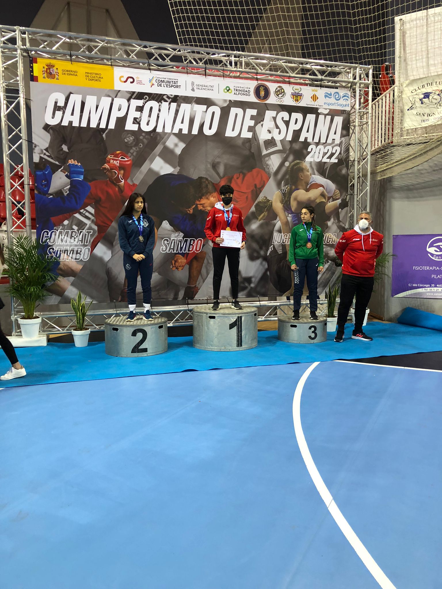 3 Oros y 1 Bronce en el Campeonato de España Sub20 de Luchas Olímpicas
