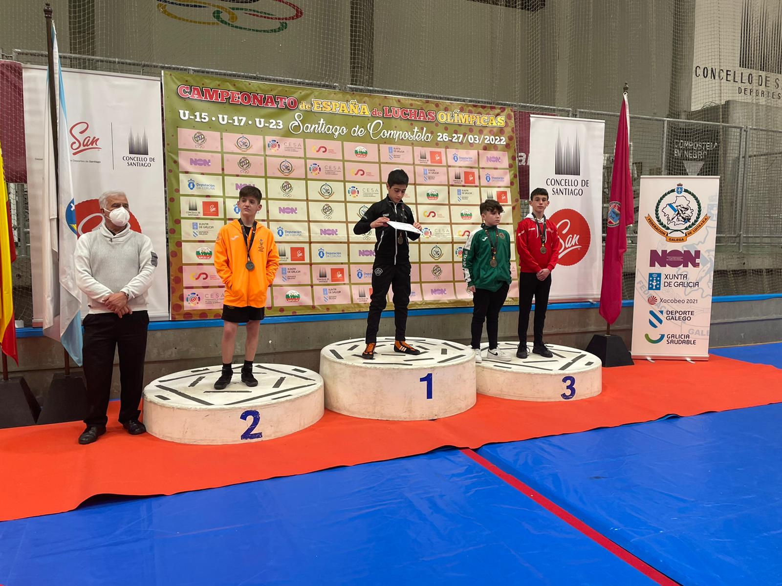 Resultados de los Ctos. de España Sub15 y Sub17 de Luchas Olímpicas