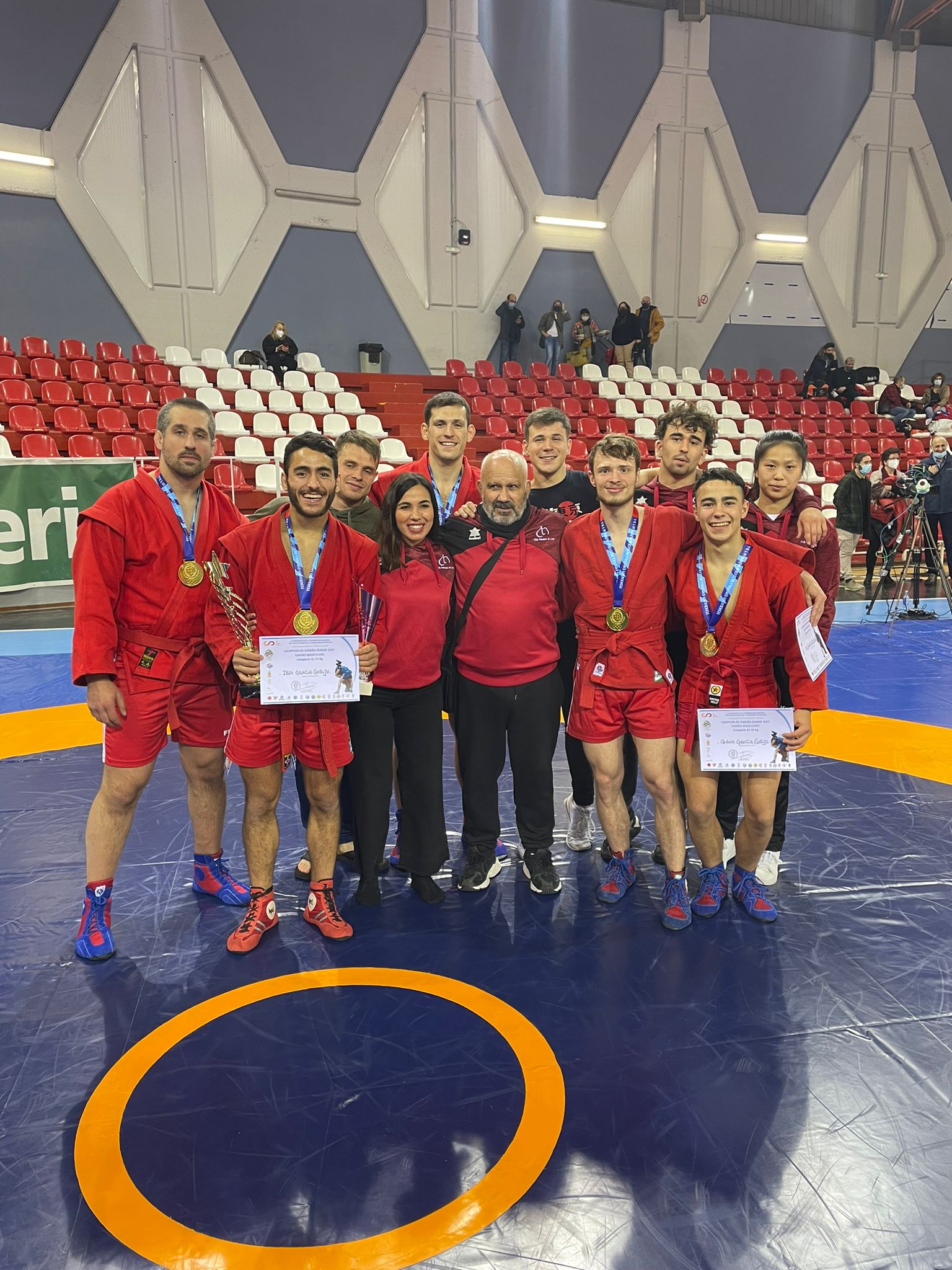 Navarra, Campeona de España Absoluta en Lucha Sambo Masculino