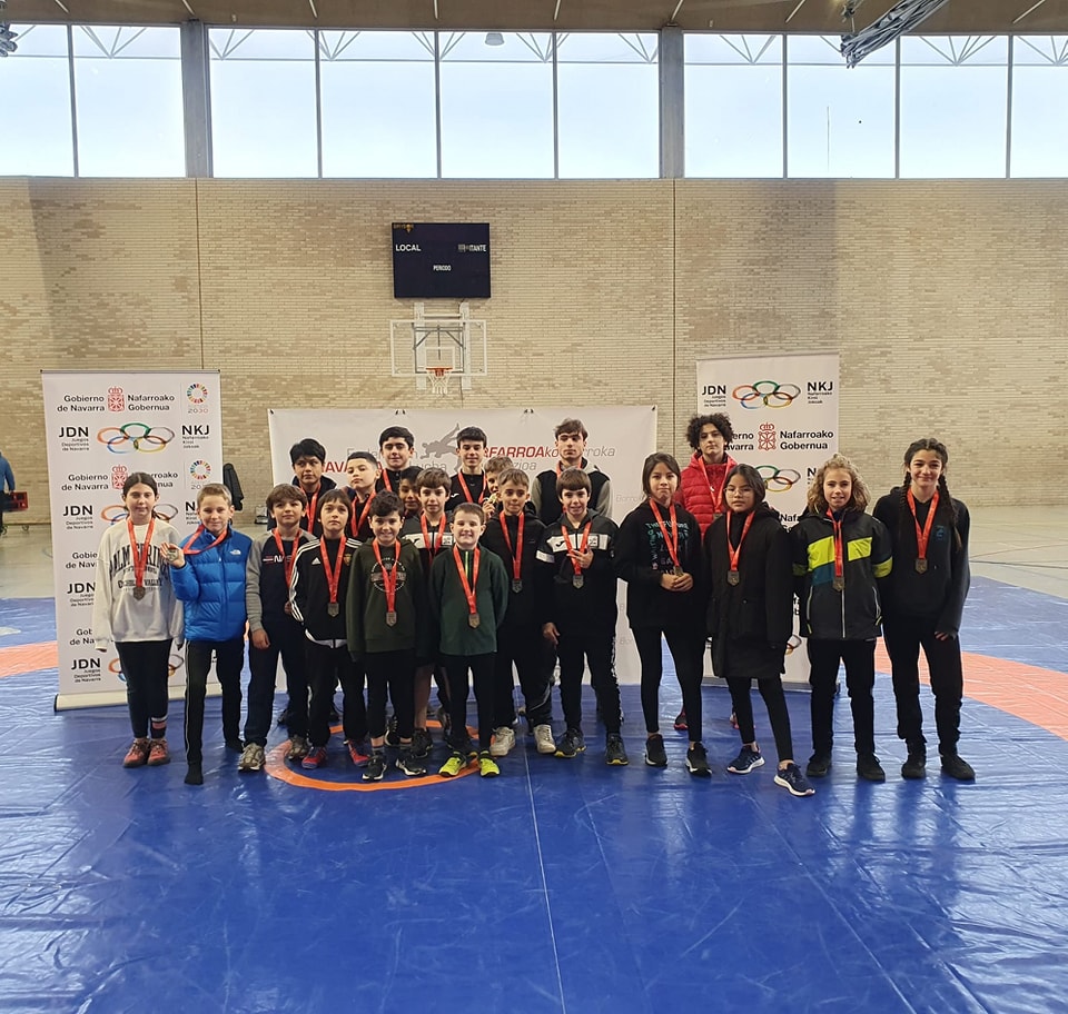 Medallero XXXVI Juegos Deportivos de Navarra de Luchas Ol&iacute;mpicas