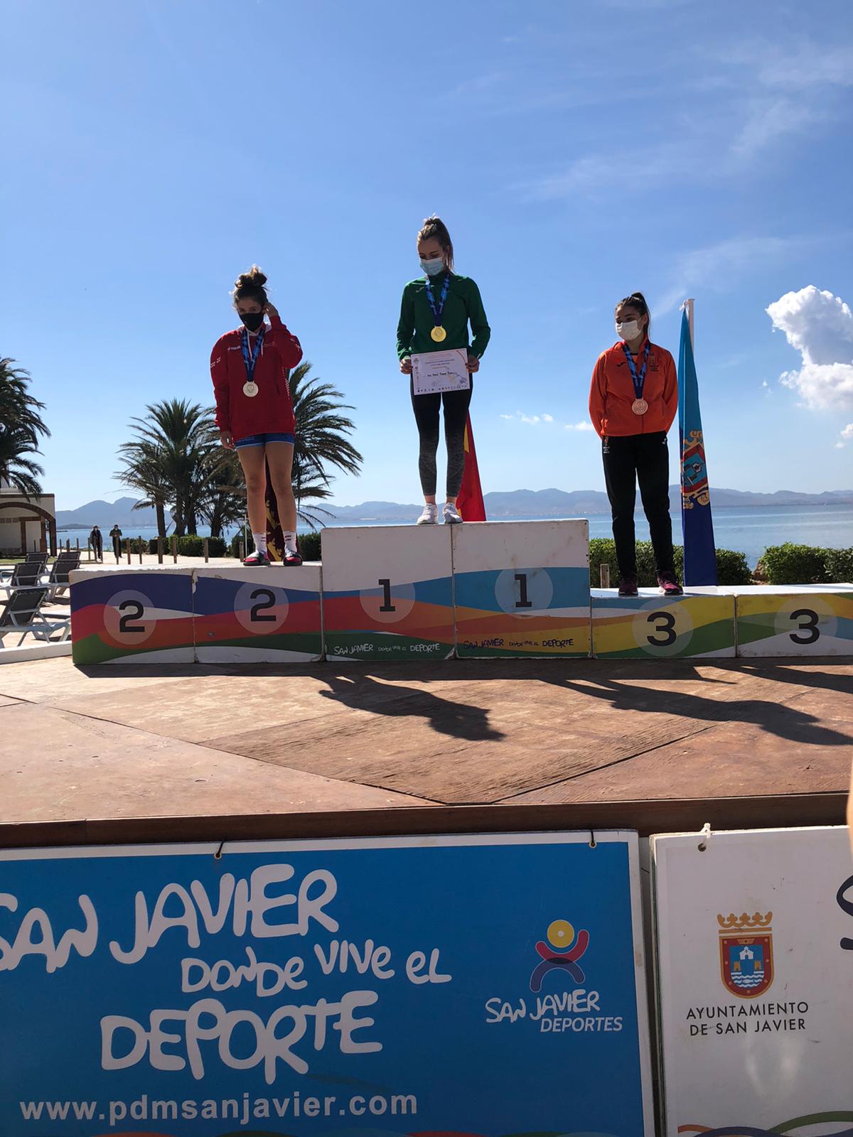 13 medallas en los Campeonatos de España celebrados en Murcia