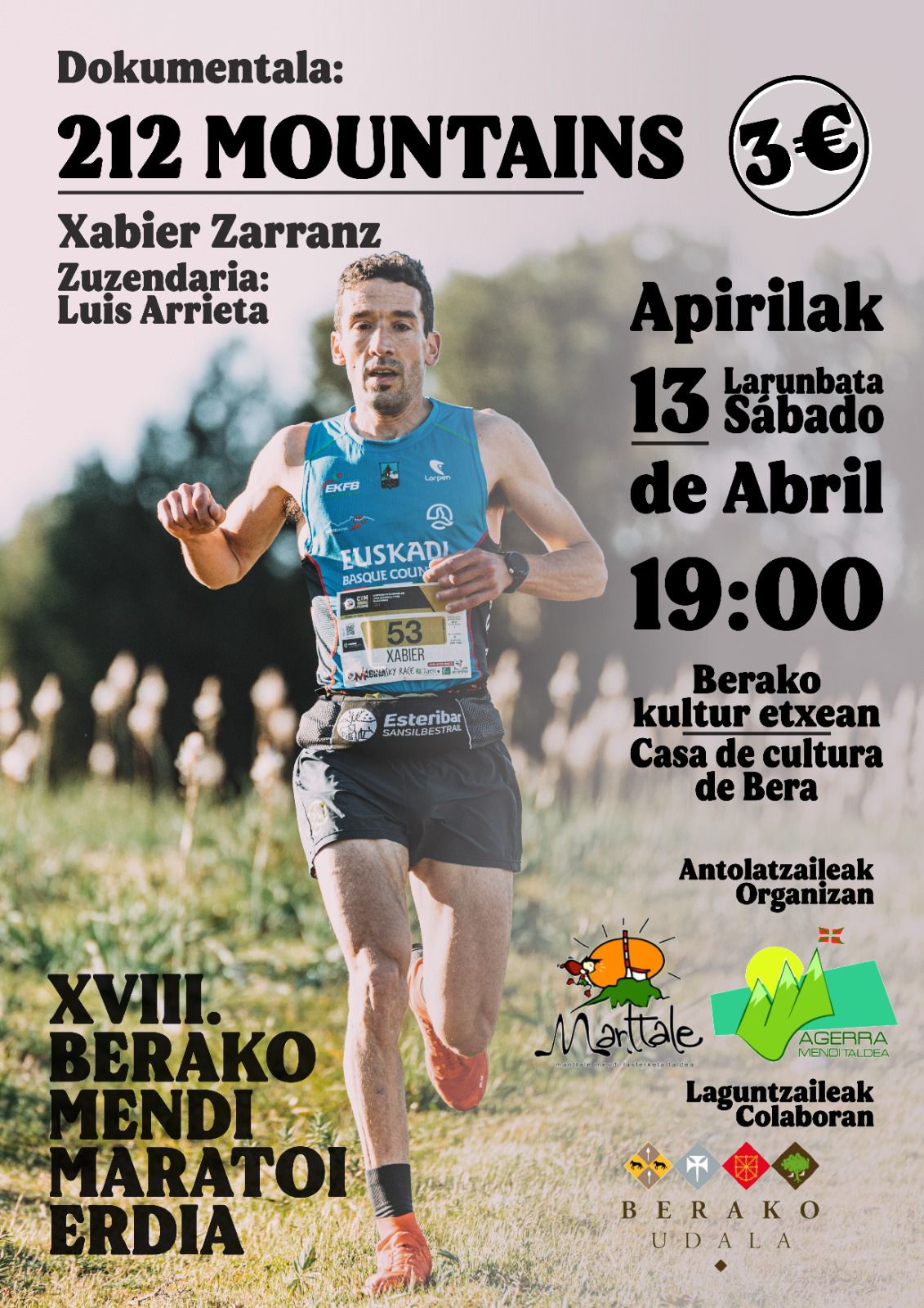 MEDIA MARAT&Oacute;N DE MONTA&Ntilde;A DE BERA Y TTIKI TRAIL