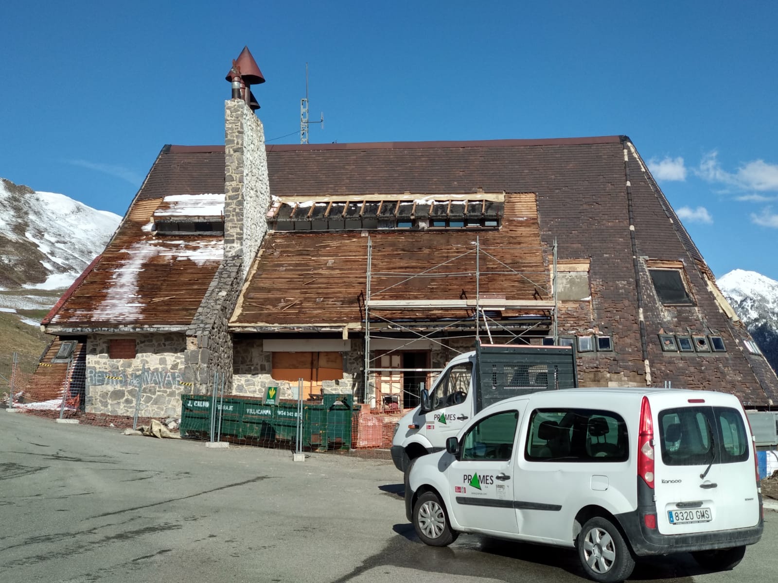 Refugio de Belagua. Abril 2019