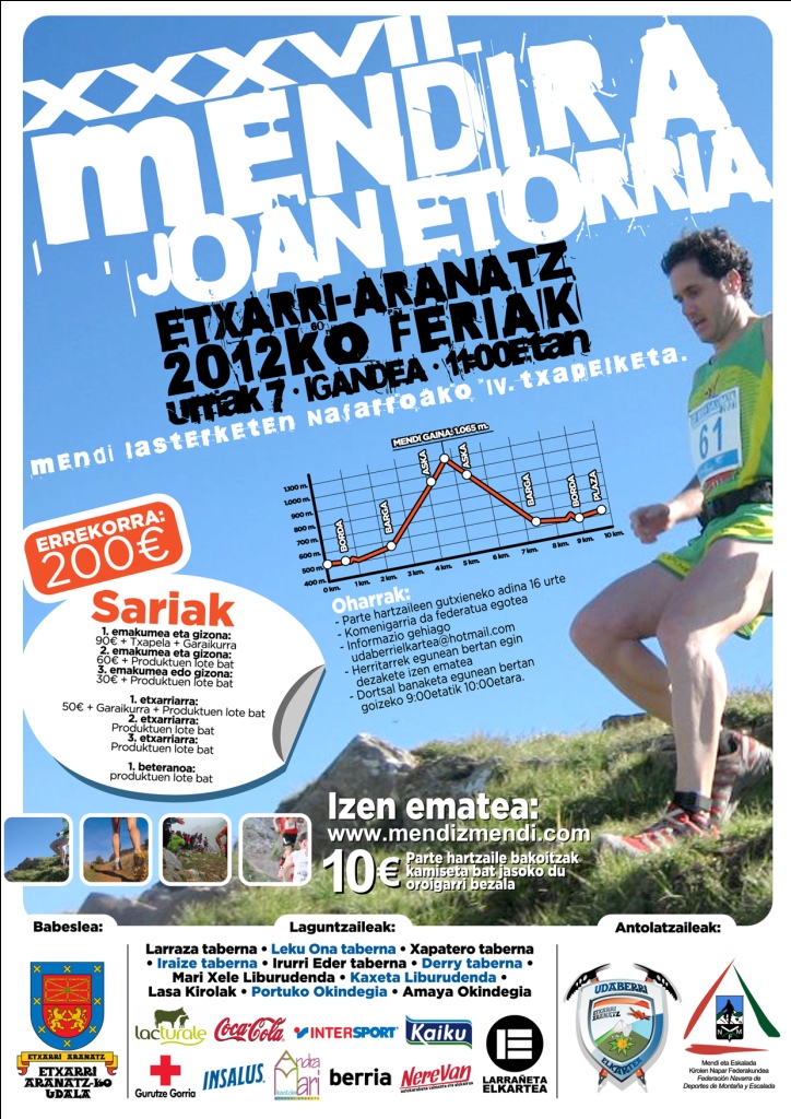 INSCRIPCIONES XXXVII. MENDIRA JOAN-ETORRIA, ETXARRI ARANATZ