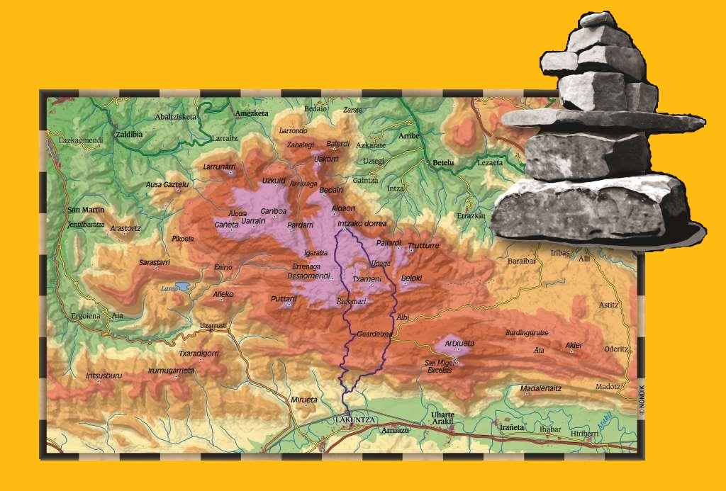 XII  LAKUNTZA-ARALAR, MENDI LASTERKETA ; El pr&oacute;ximo domingo dia 14 de Junio.
