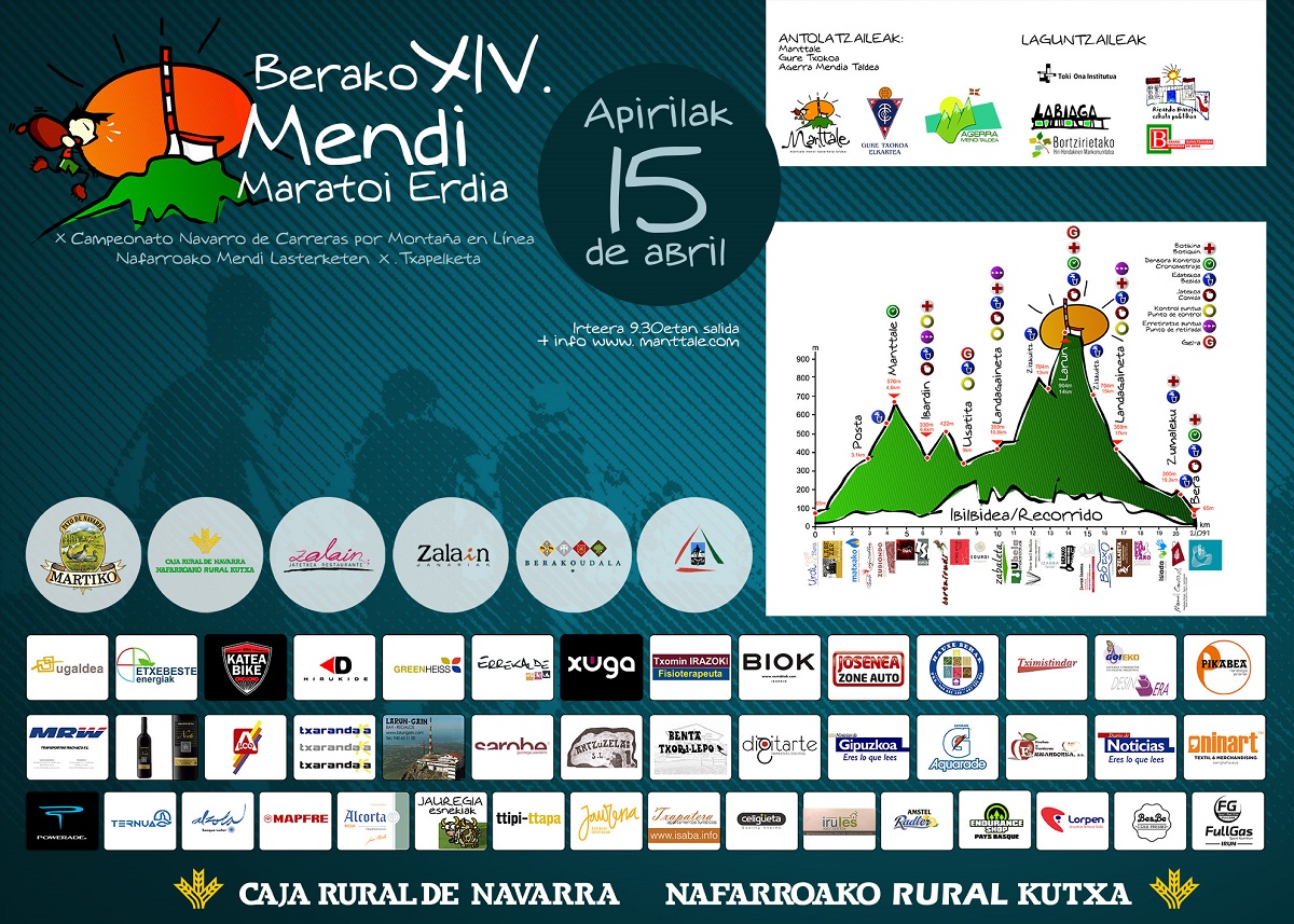 BERAKO XIV. MENDI MARATOI ERDIA