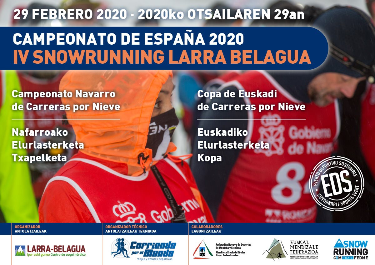 APLAZADO EL CAMPEONATO NAVARRO DE CARRERAS POR NIEVE. SE CELEBRAR&Aacute; EL 29 DE FEBRERO