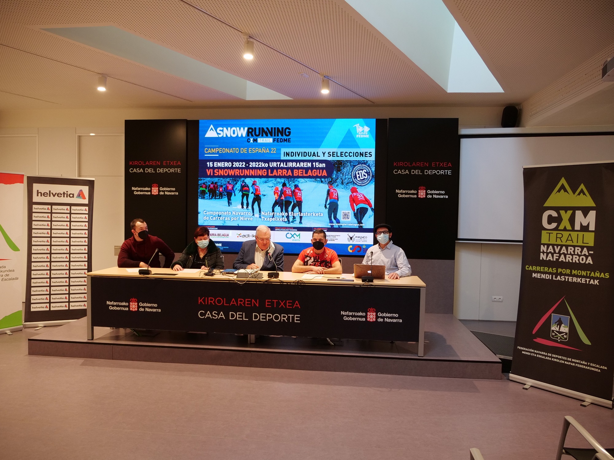 PRESENTACIÓN DE LA VI SNOWRUNNING LARRA-BELAGUA - CAMPEONATO DE ESPAÑA