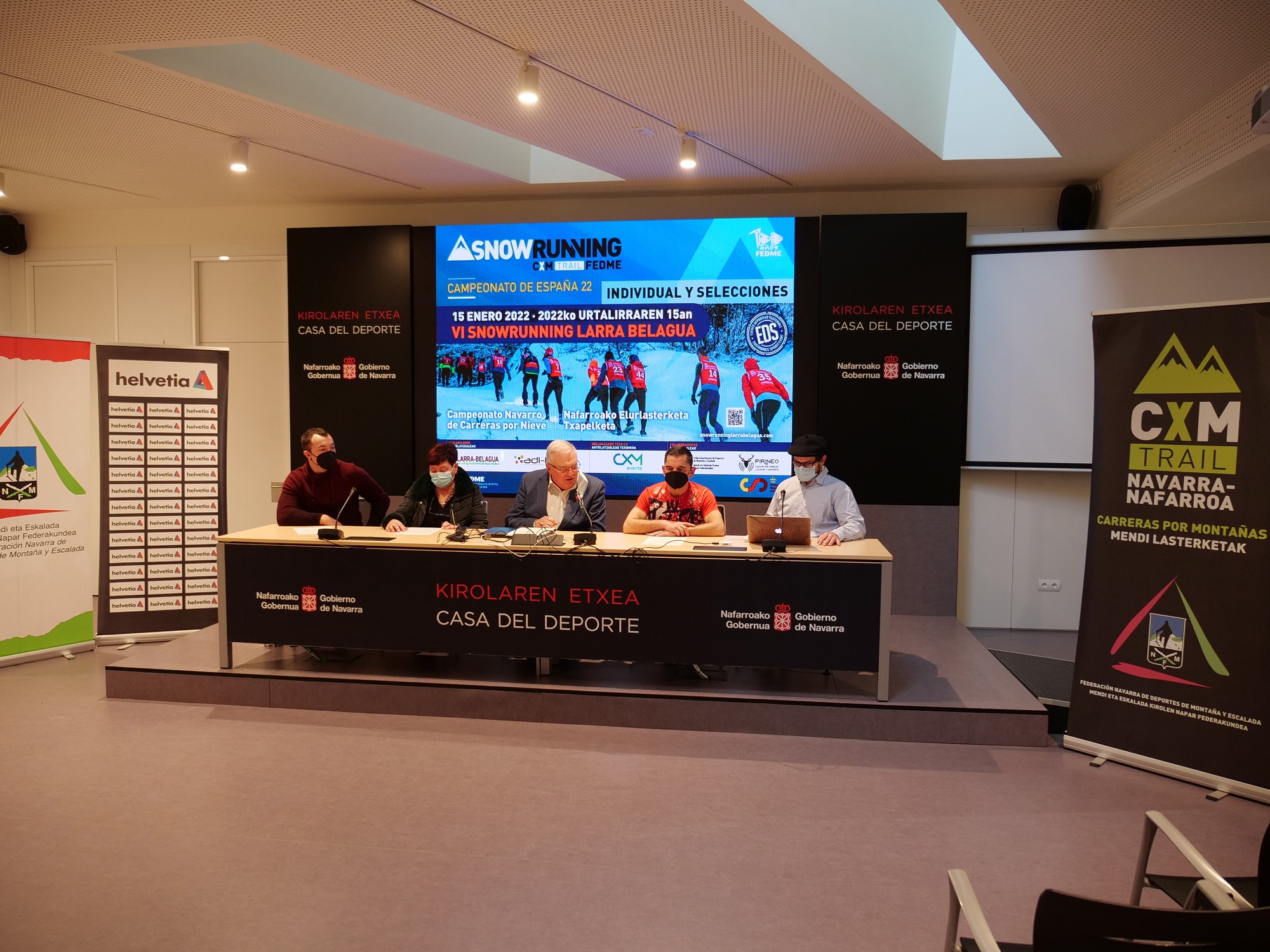 PRESENTACIÓN DE LA VI SNOWRUNNING LARRA-BELAGUA - CAMPEONATO DE ESPAÑA