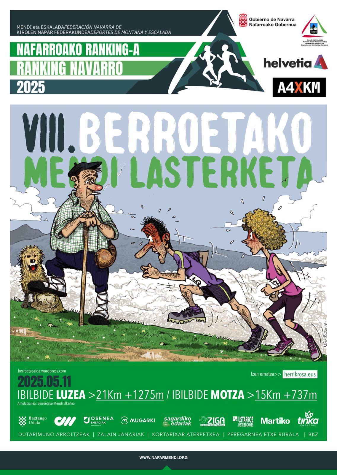 VIII. BERROETAKO MENDI LASTERKETA