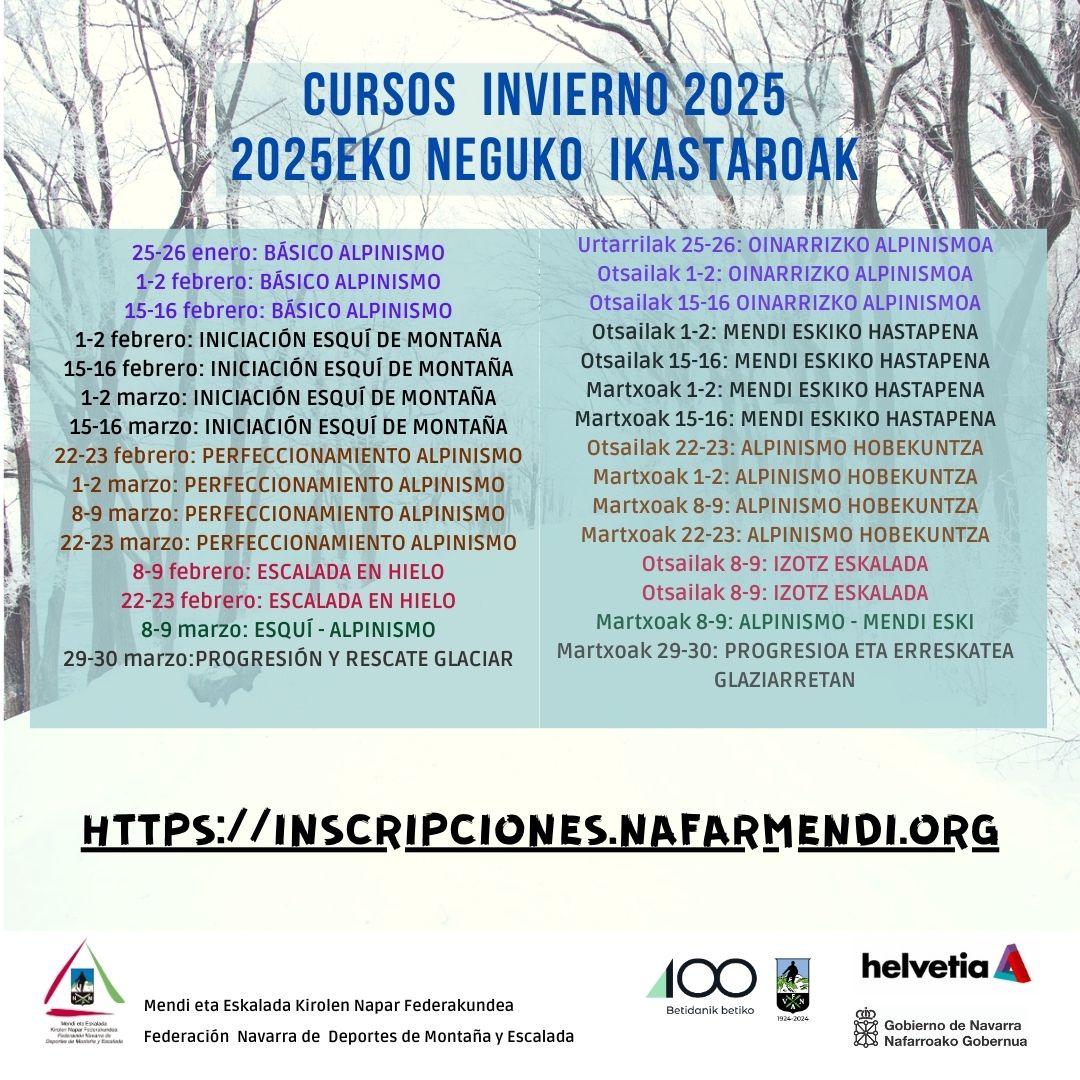 CURSOS INVIERNO 2025